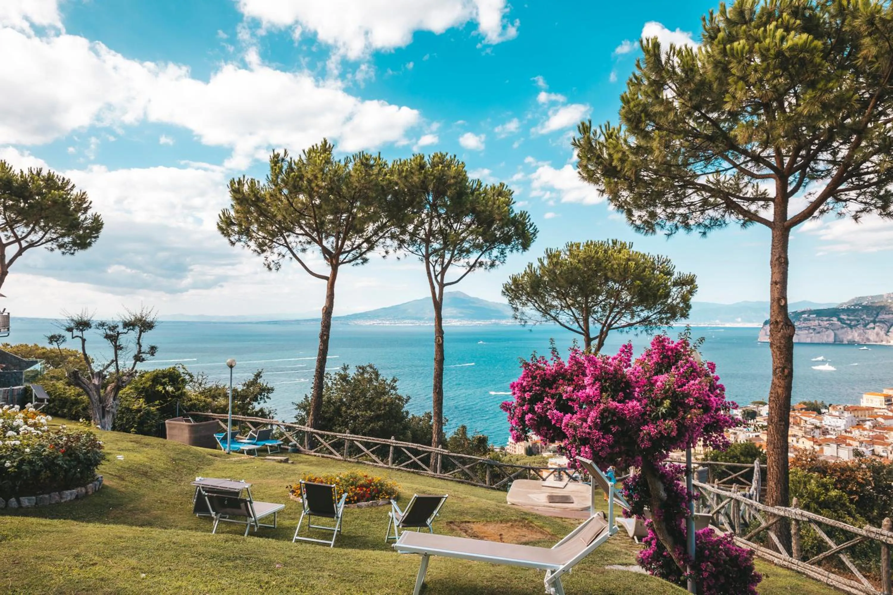 Garden in Grand Hotel President