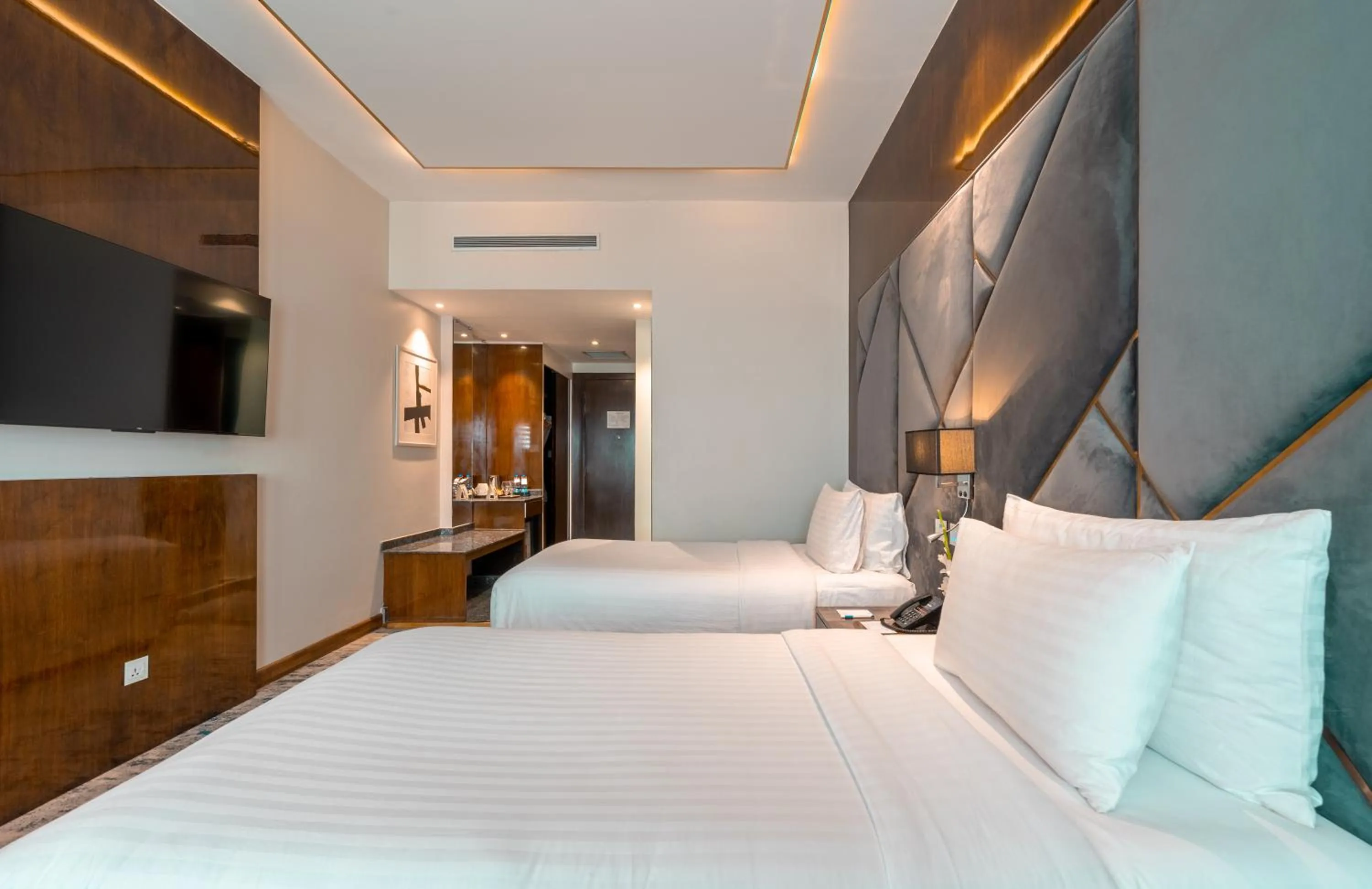 View (from property/room), Bed in Best Western Premier Islamabad