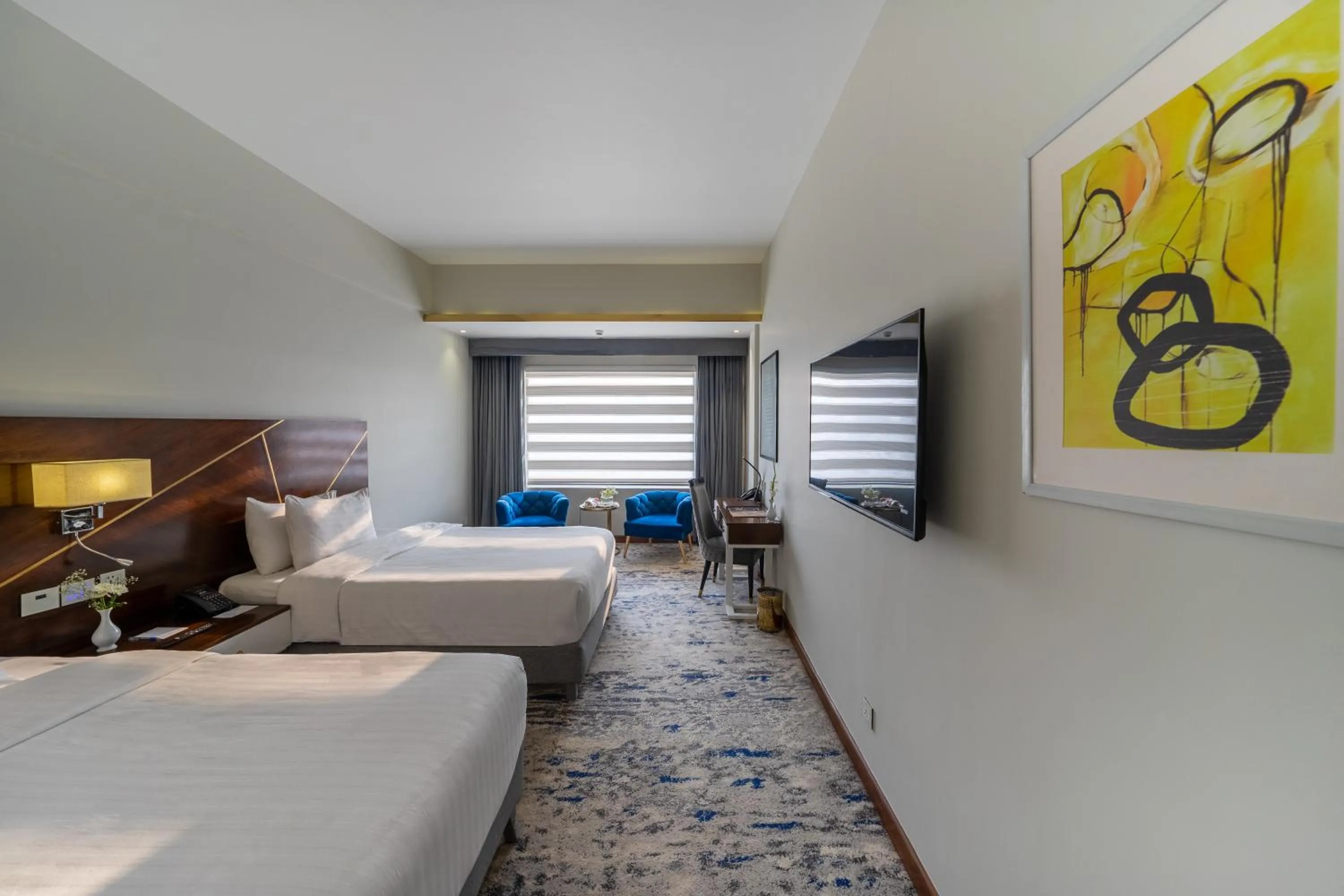 View (from property/room), Bed in Best Western Premier Islamabad