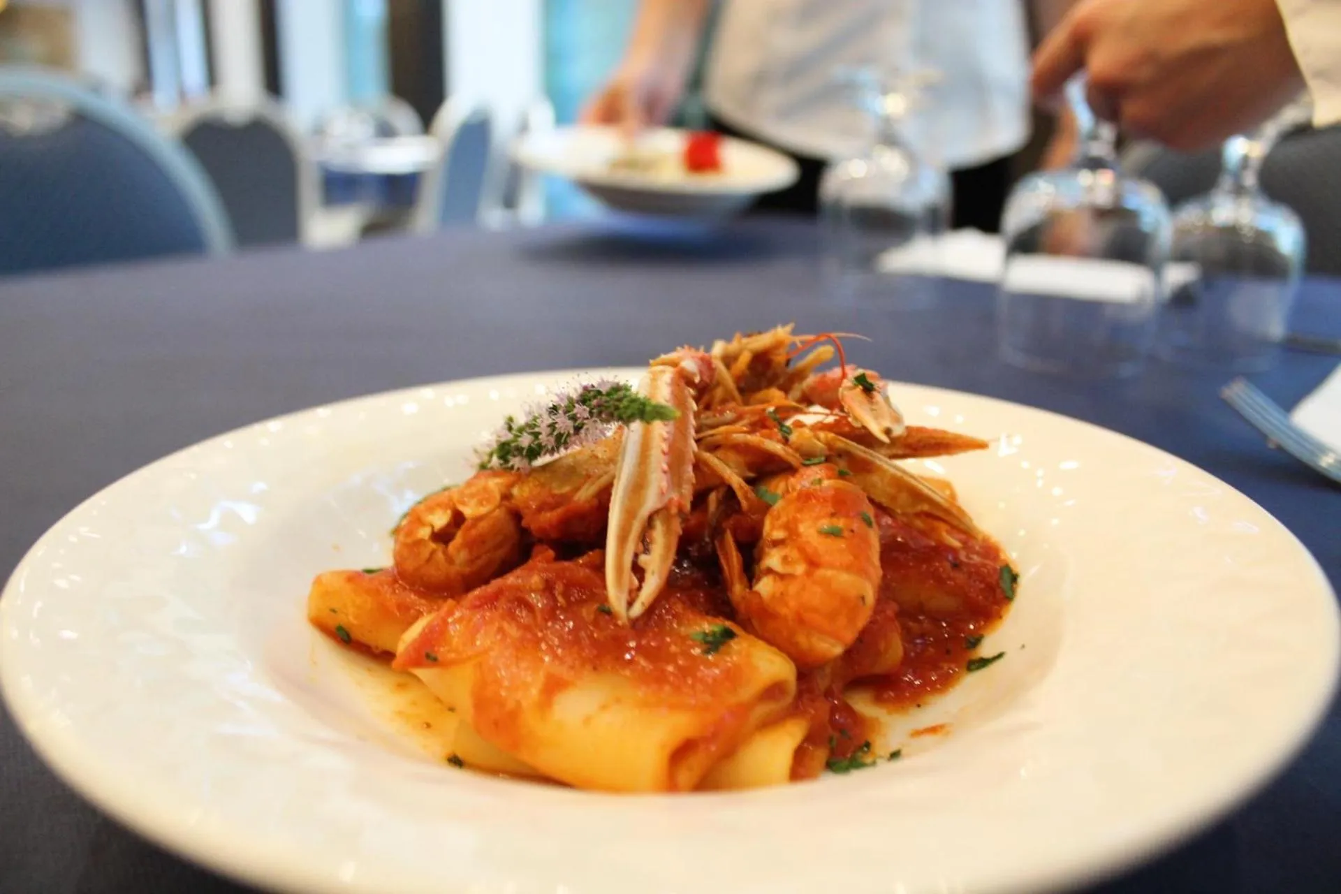 Lunch in Nicotel Pineto