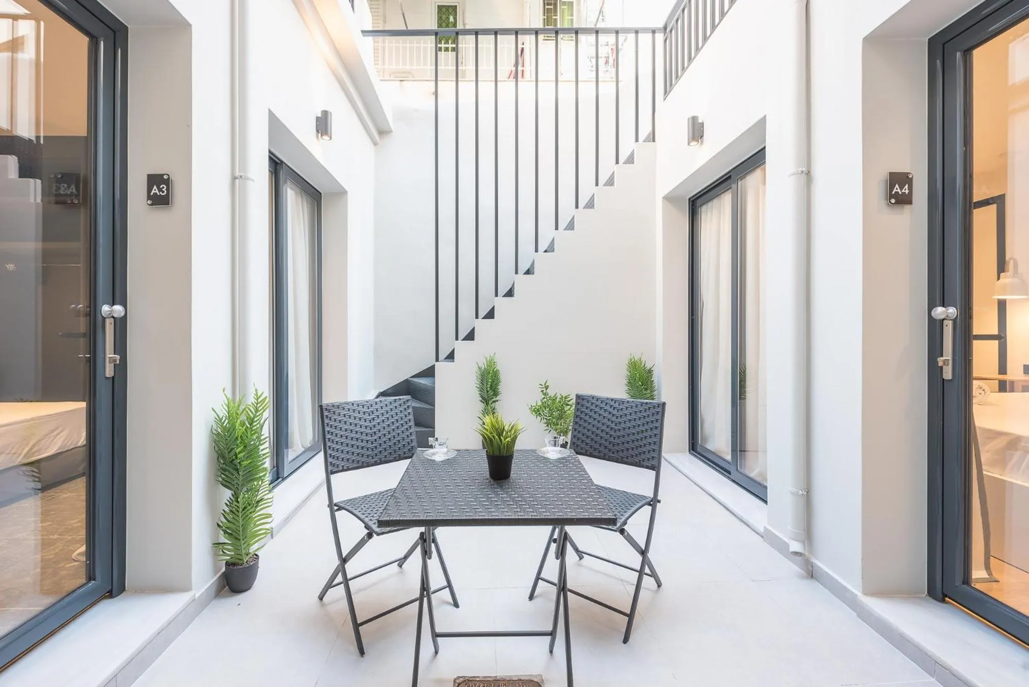 The Asprogeraka - self check-in rooms