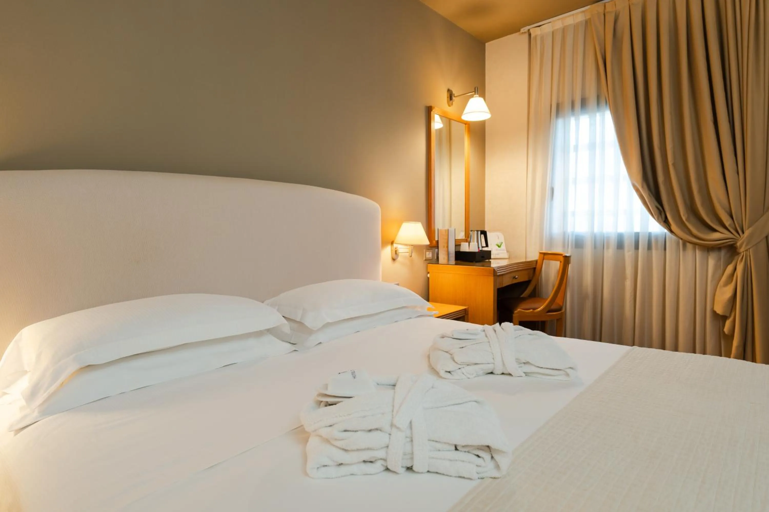 Bed in Hotel Touring