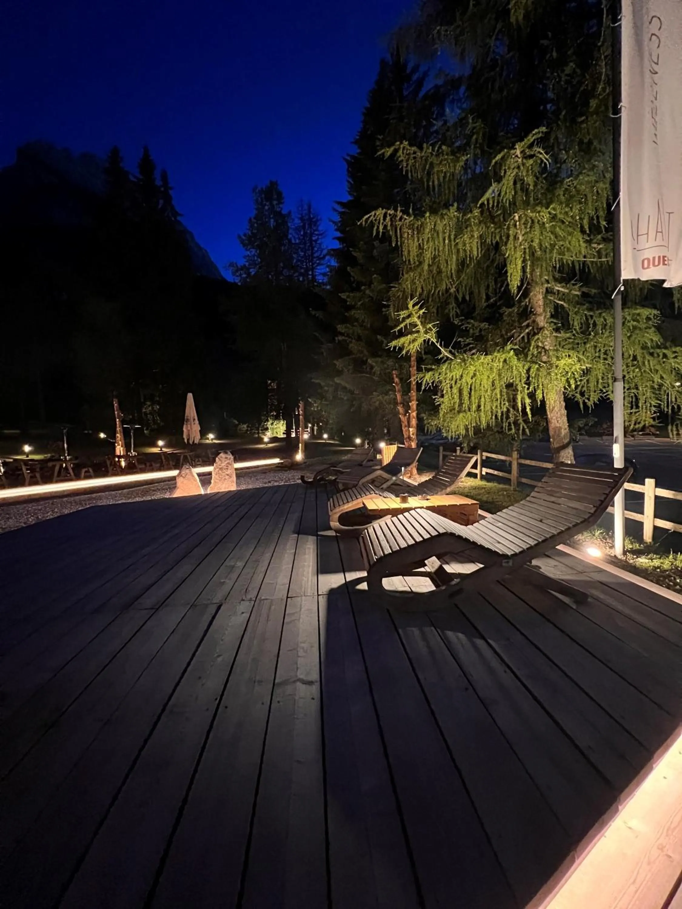 Garden in Chalet Queen