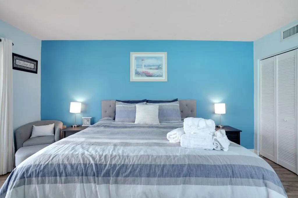 Photo of the whole room in Beautiful Blue Ocean Condo