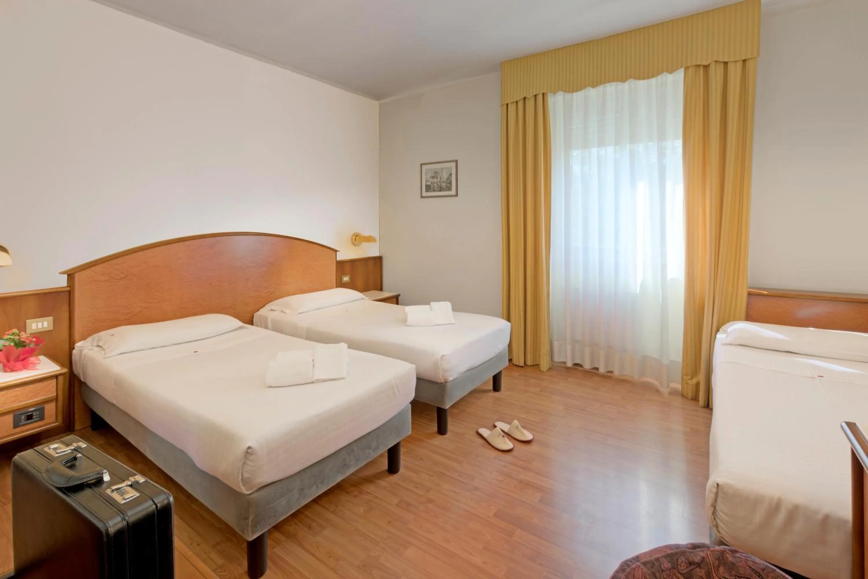 Bedroom, Bed in Hotel Concorde Fiera