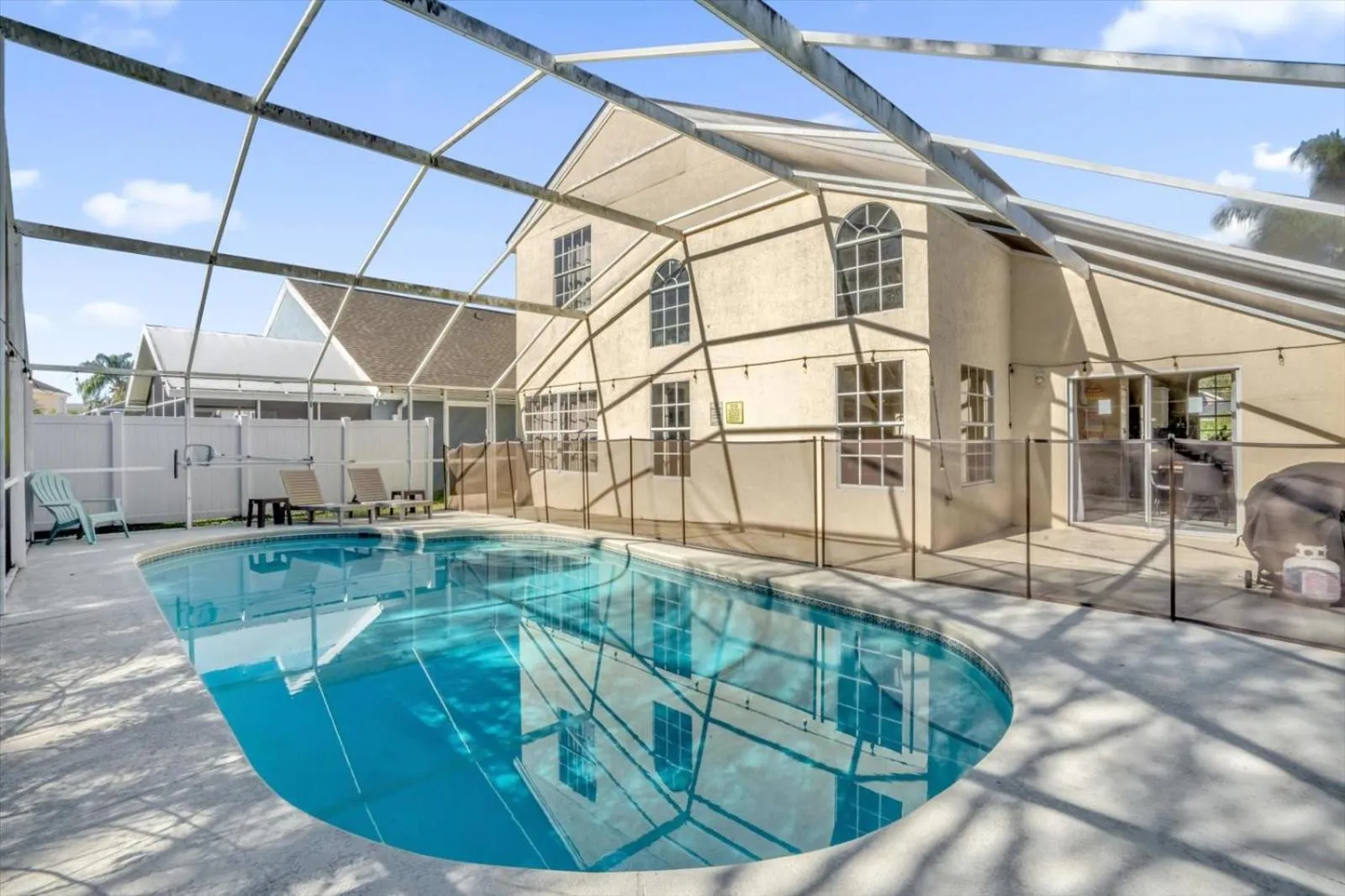 Pool view in Elegant Villa Pool Fun Game Room Near Disney
