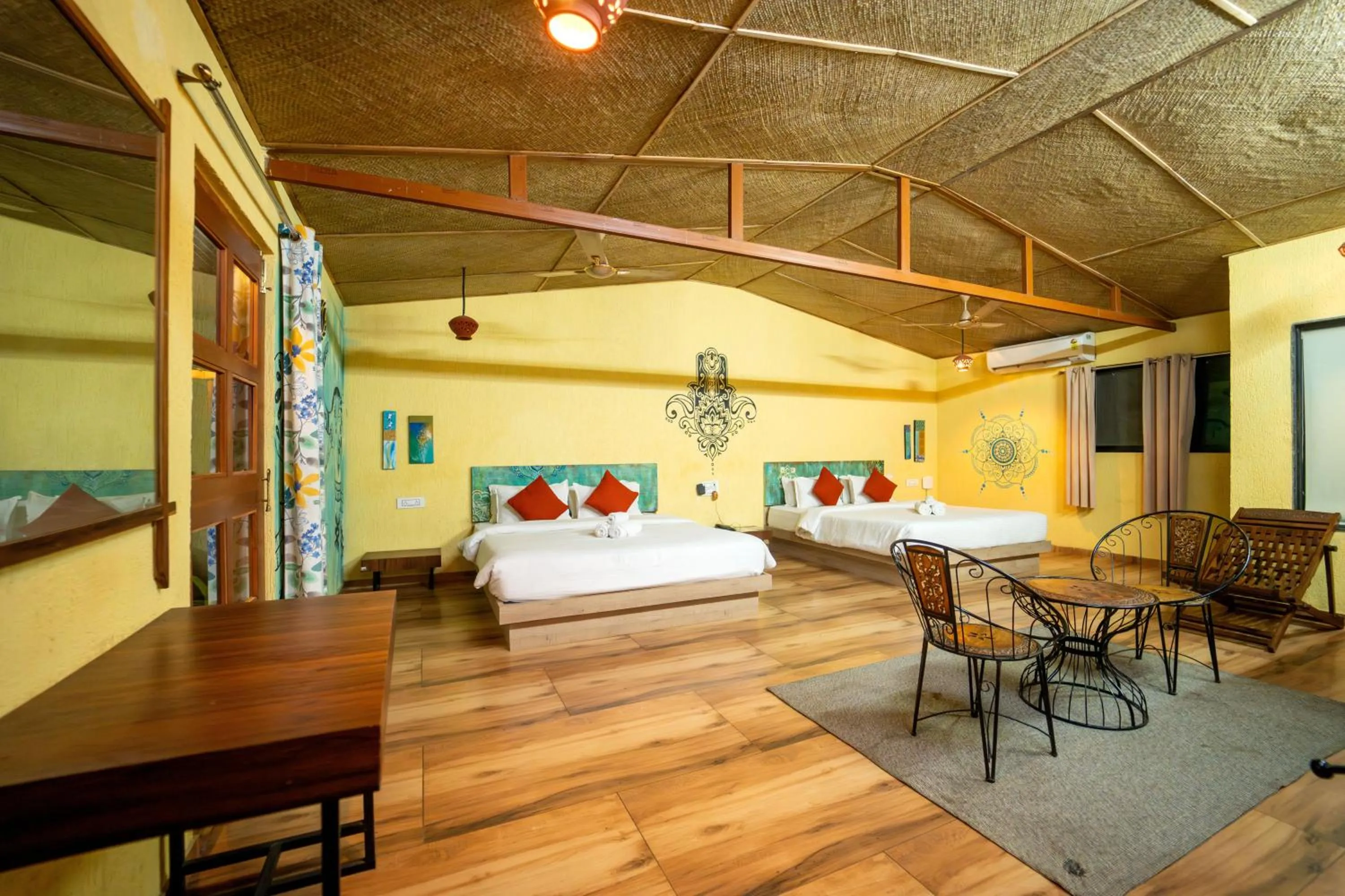 Bed in Saveda Farm & Cottages