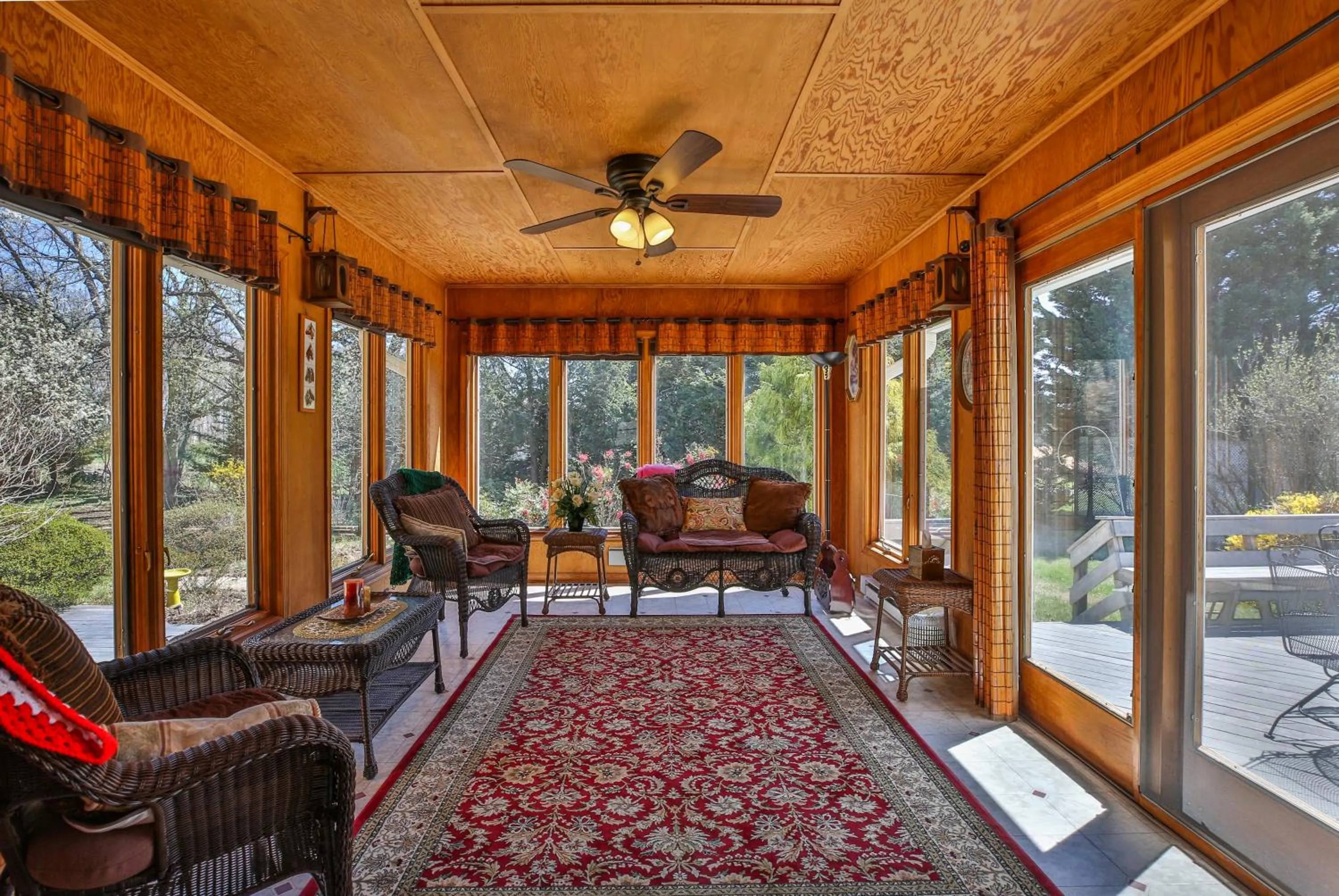 Seating area in Purcellville Home