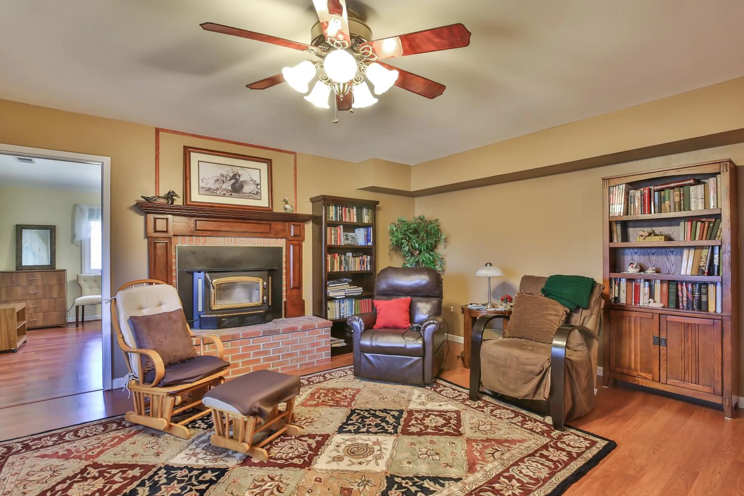 Library in Purcellville Home