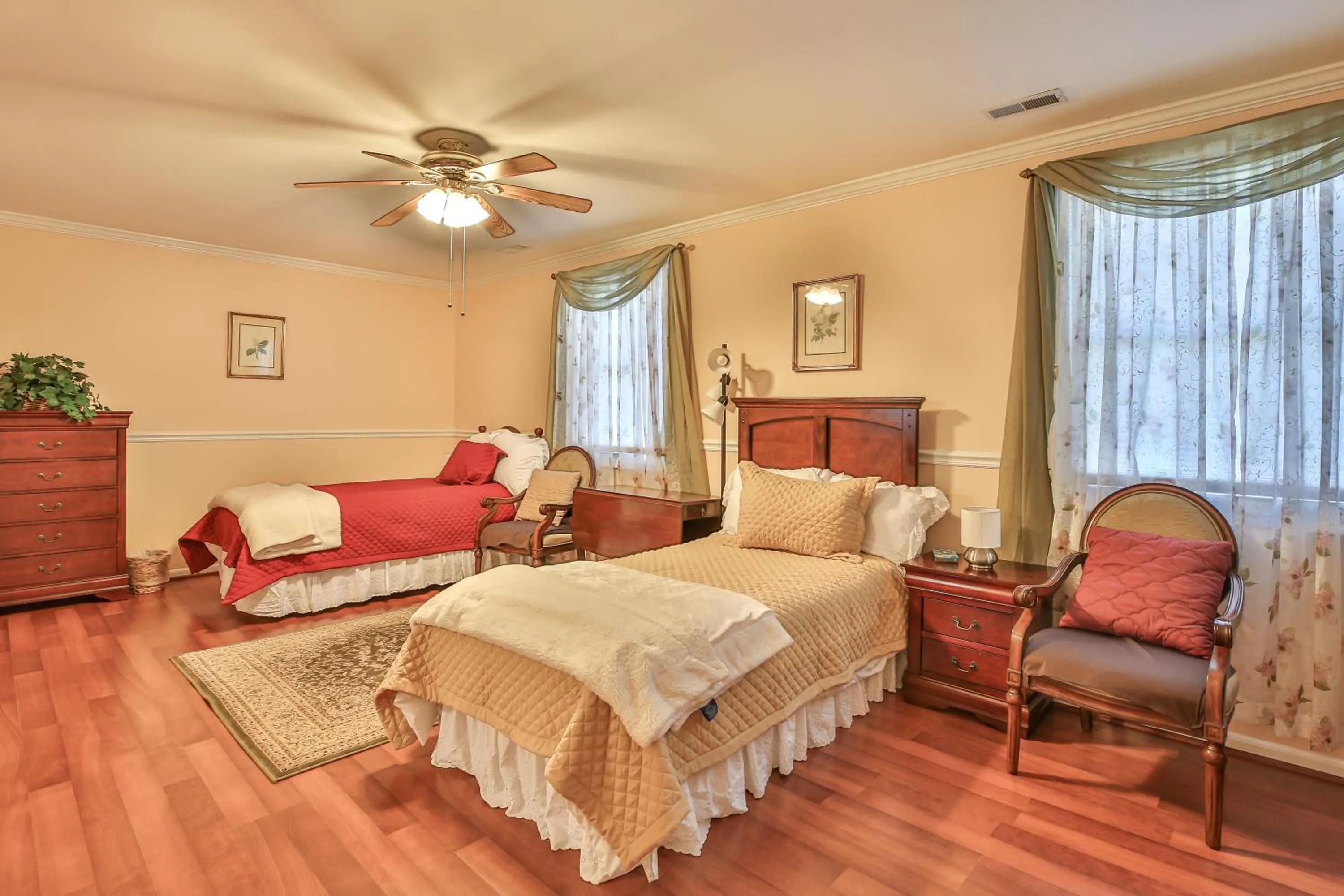 Bedroom, Bed in Purcellville Home