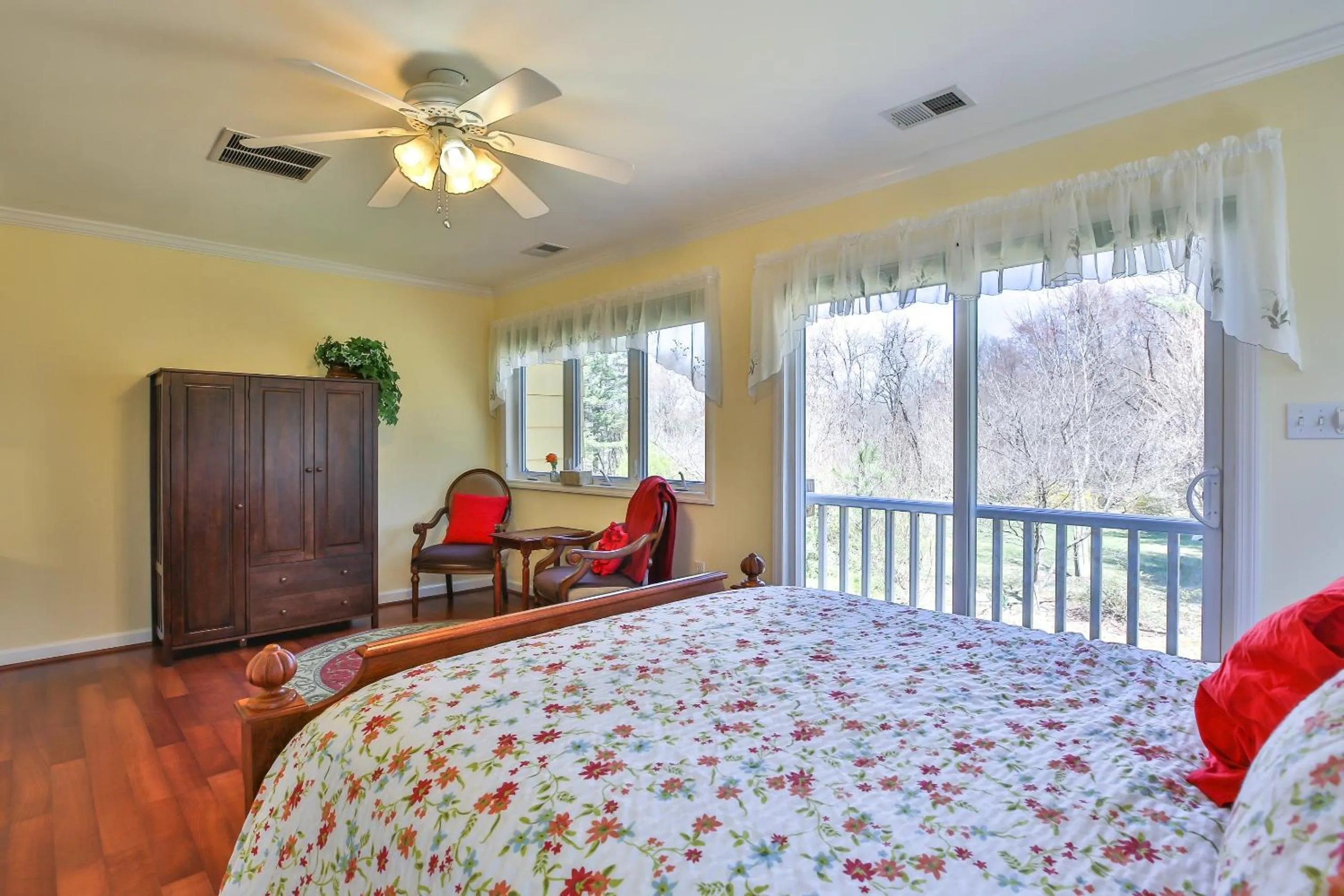 Bedroom, Bed in Purcellville Home