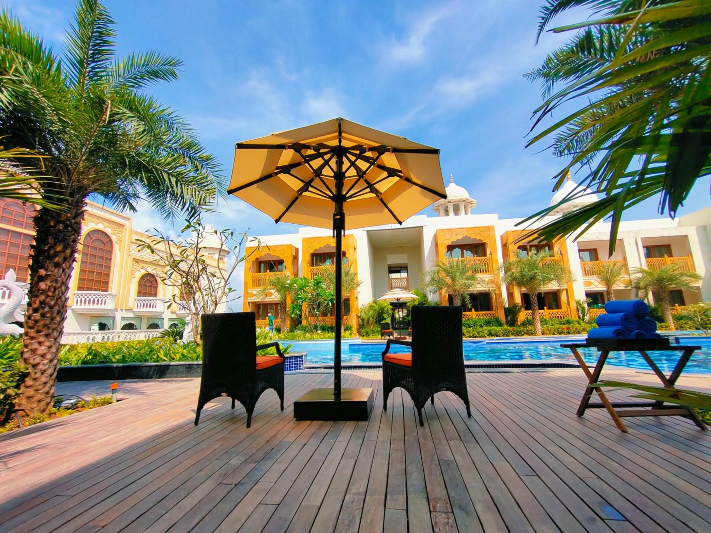 Patio in Kaldan Samudhra Palace