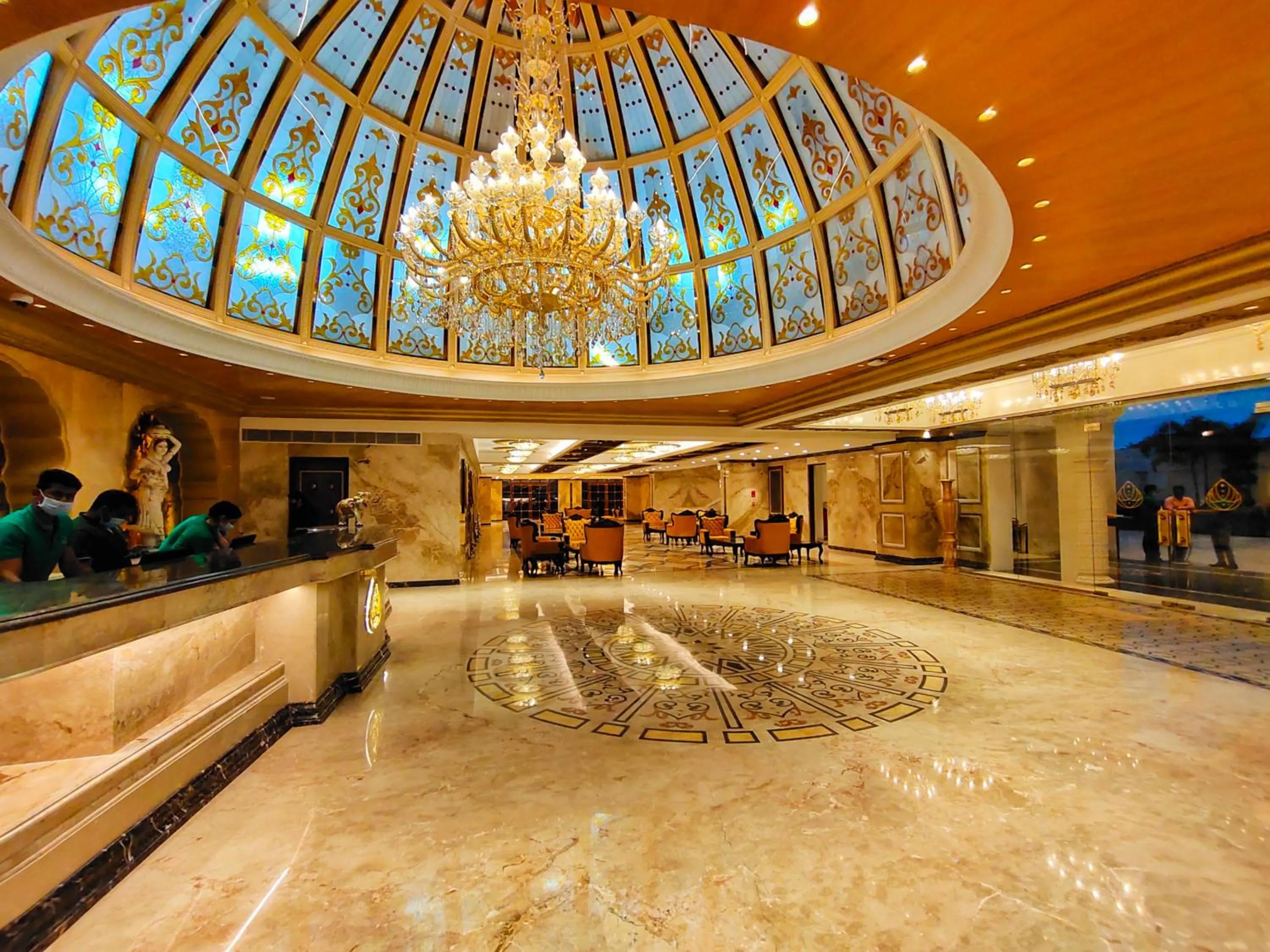 Lobby or reception in Kaldan Samudhra Palace