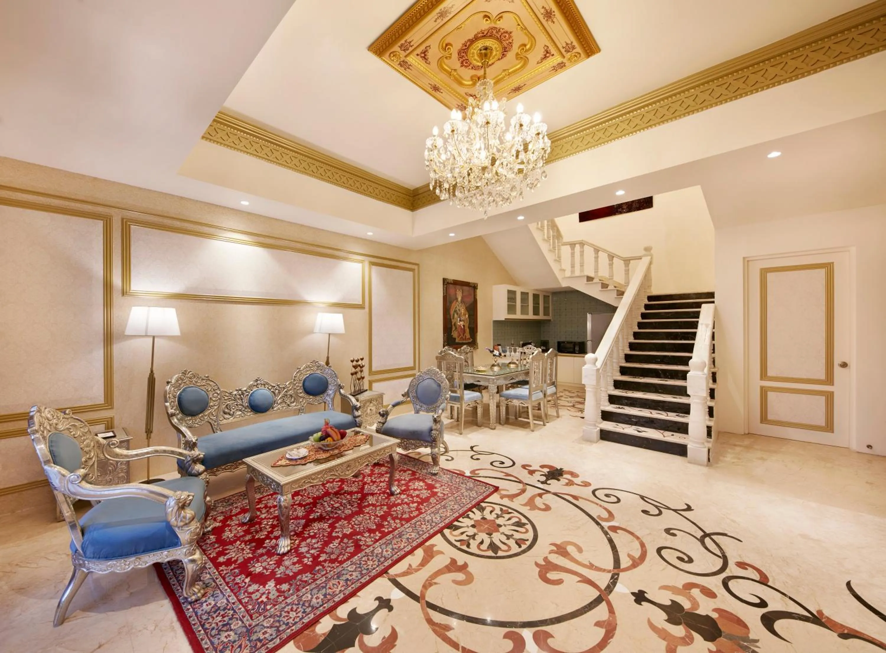 Living room in Kaldan Samudhra Palace