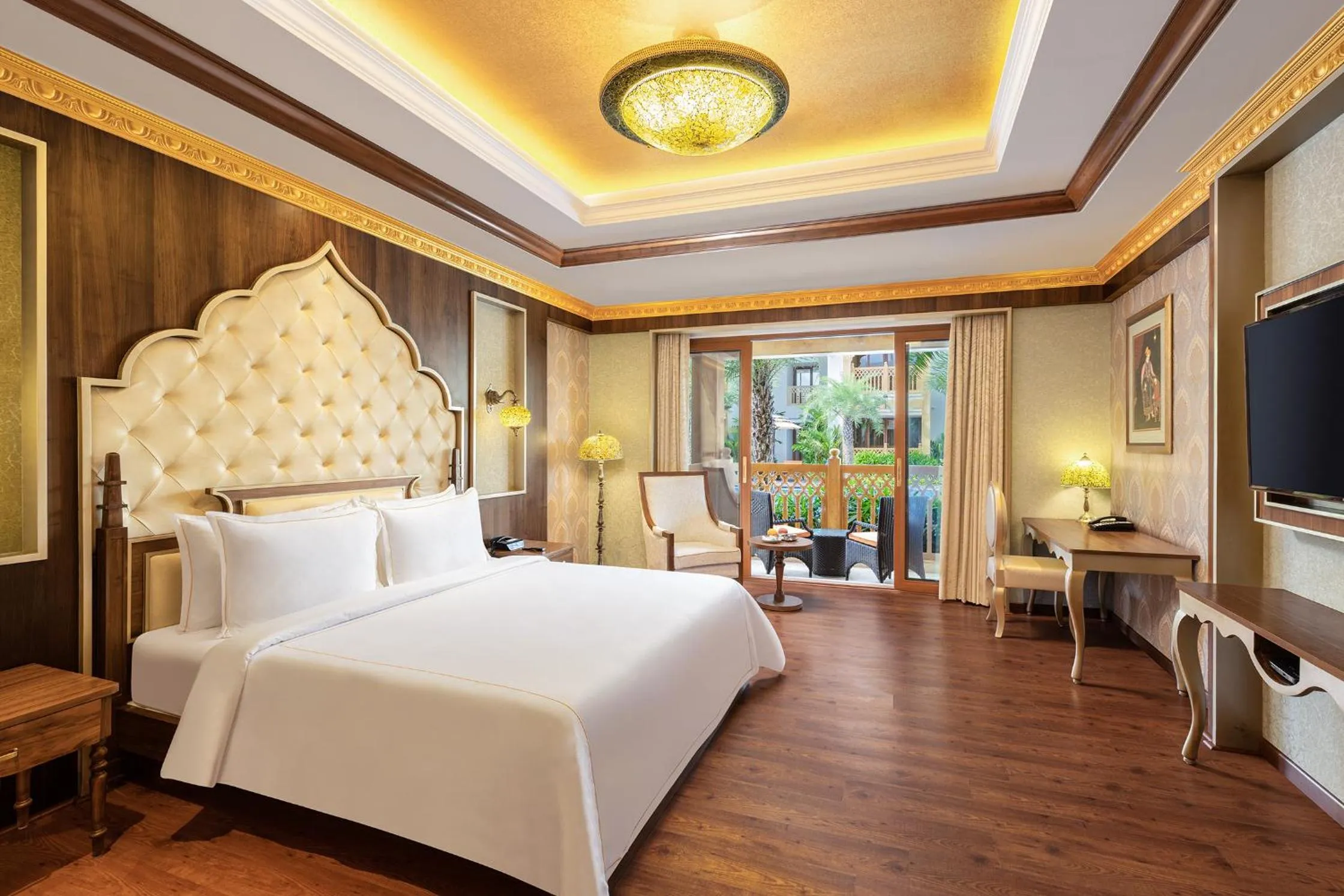 Bed in Kaldan Samudhra Palace