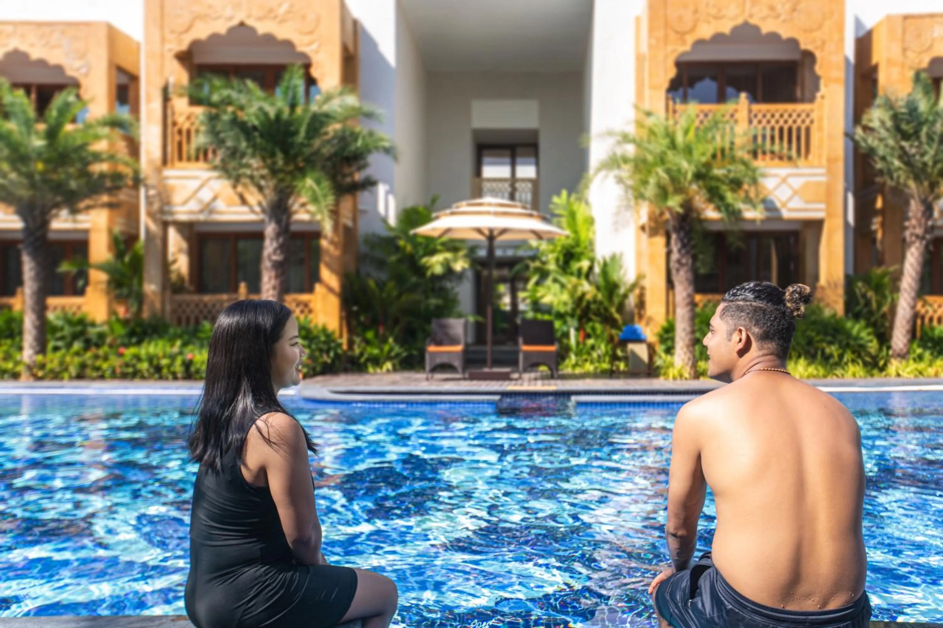 People in Kaldan Samudhra Palace