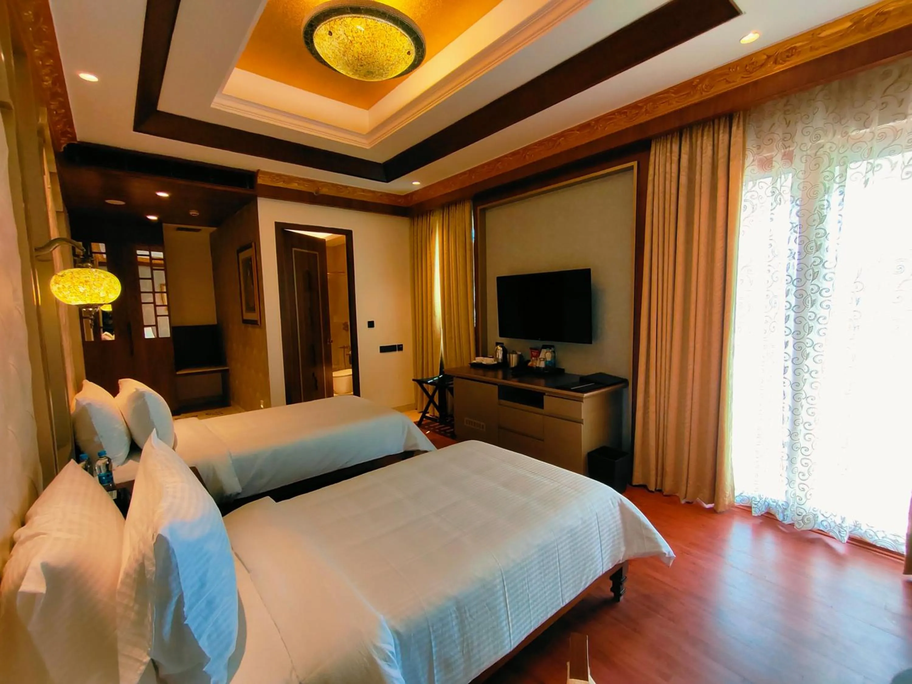 Bed in Kaldan Samudhra Palace