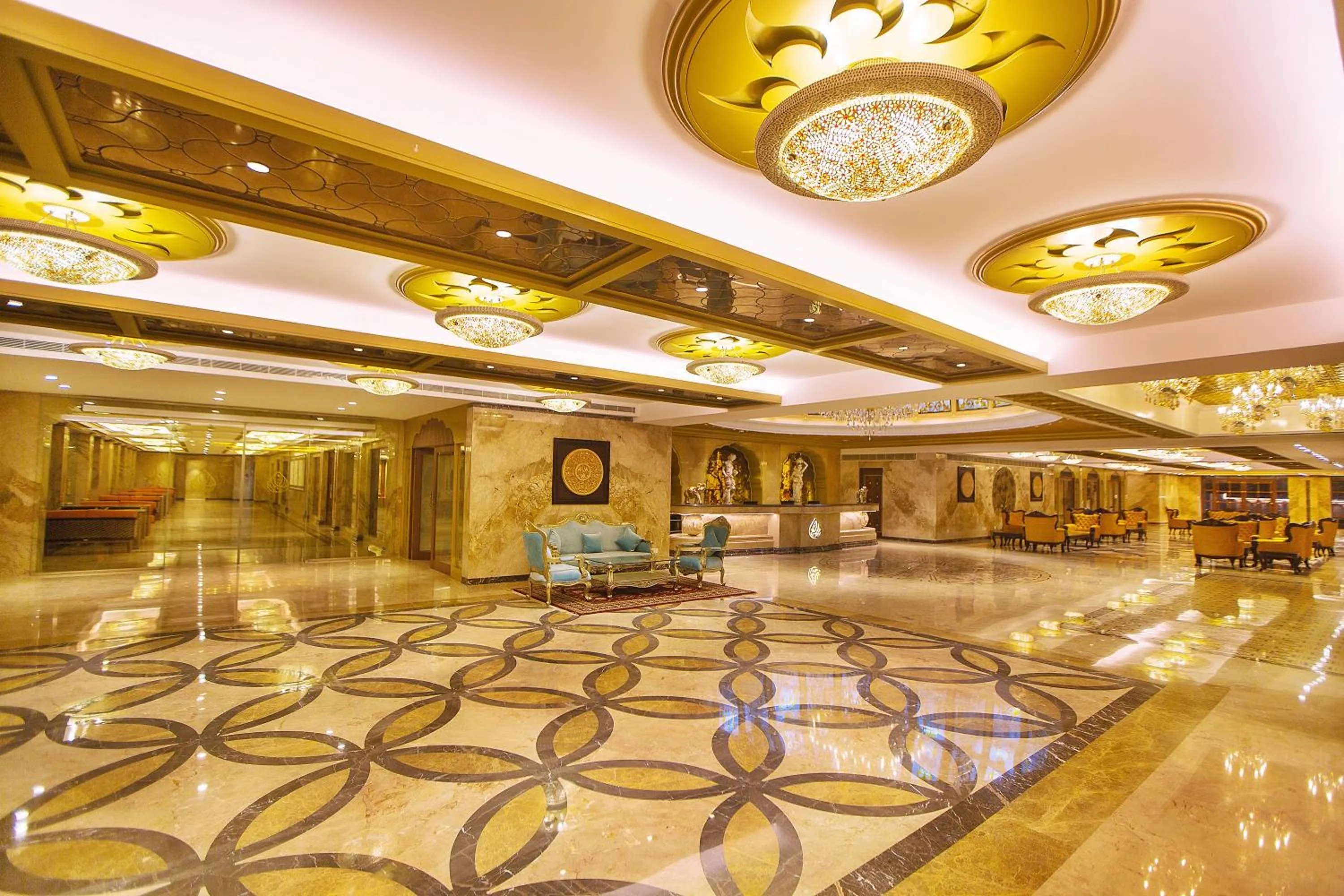 Lobby or reception in Kaldan Samudhra Palace