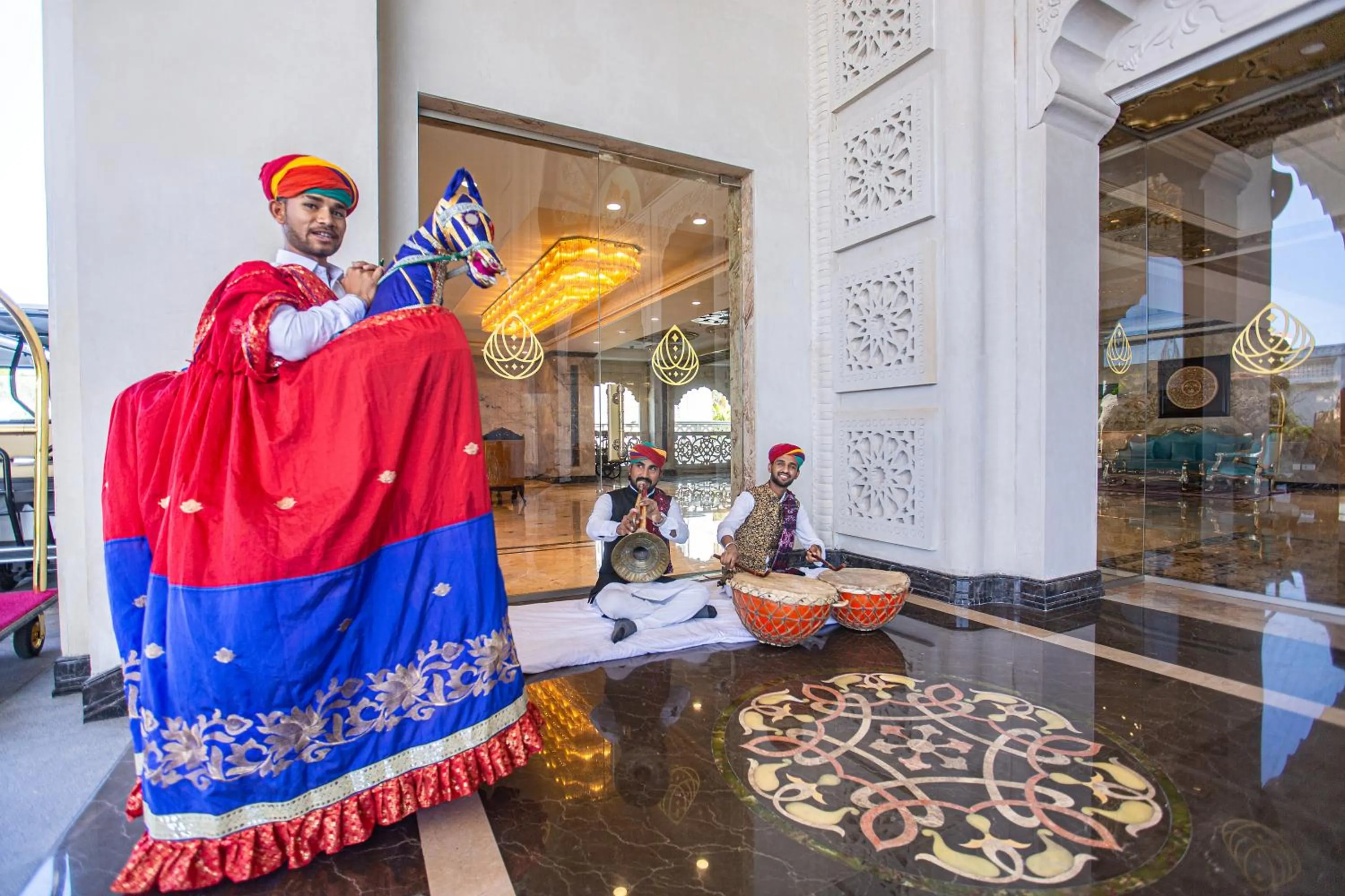 Staff in Kaldan Samudhra Palace