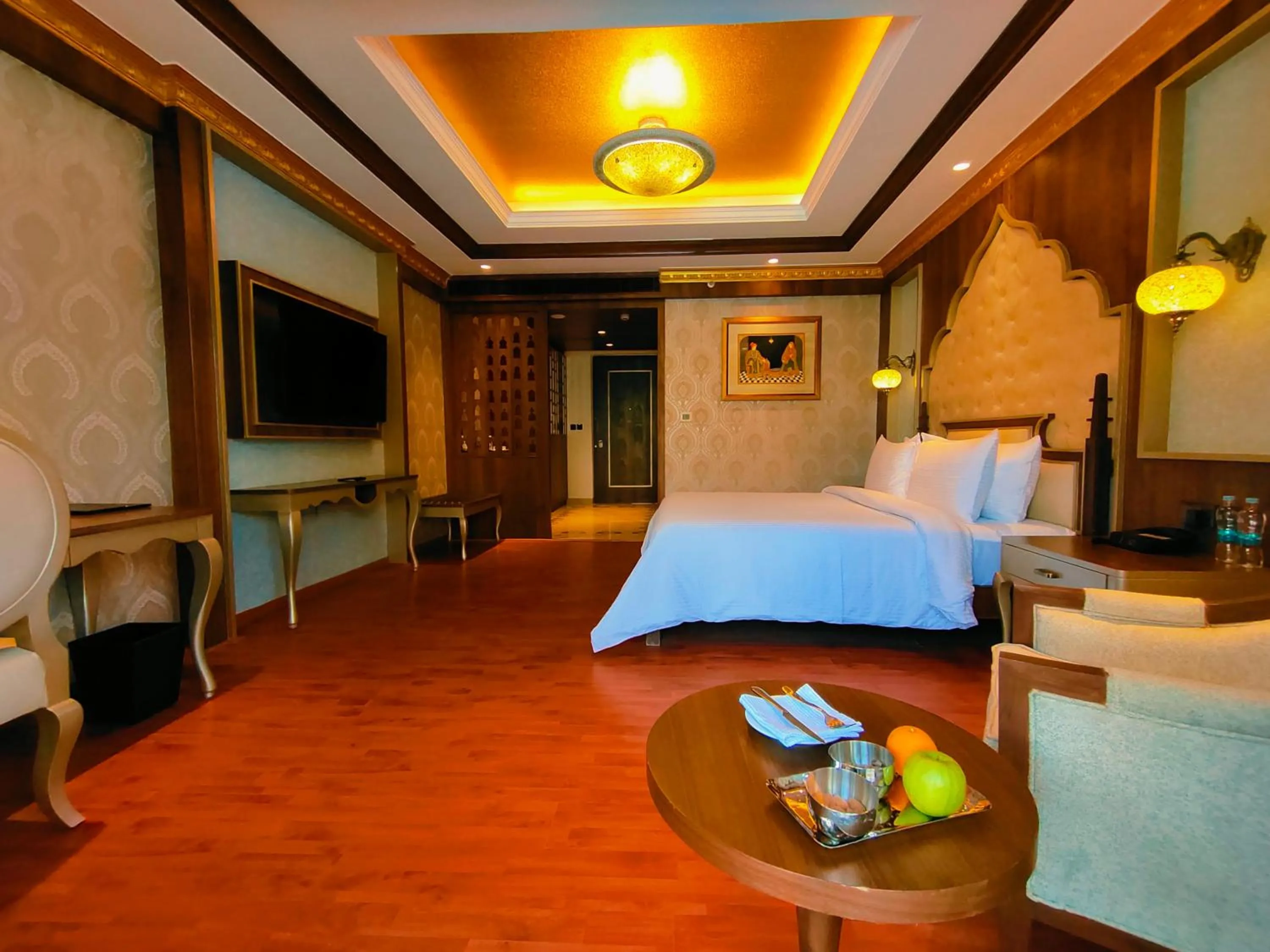 Bed in Kaldan Samudhra Palace