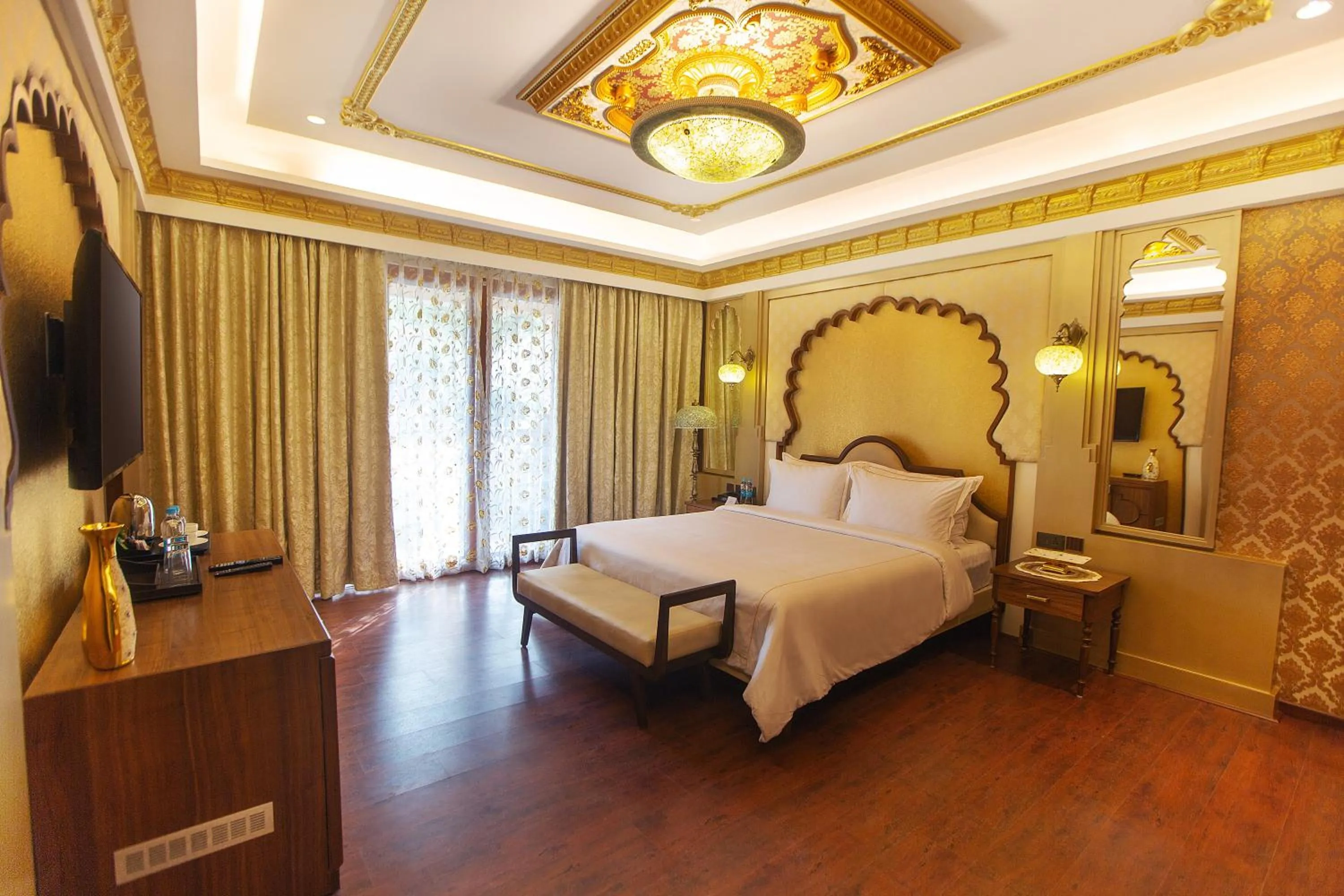 Bed in Kaldan Samudhra Palace