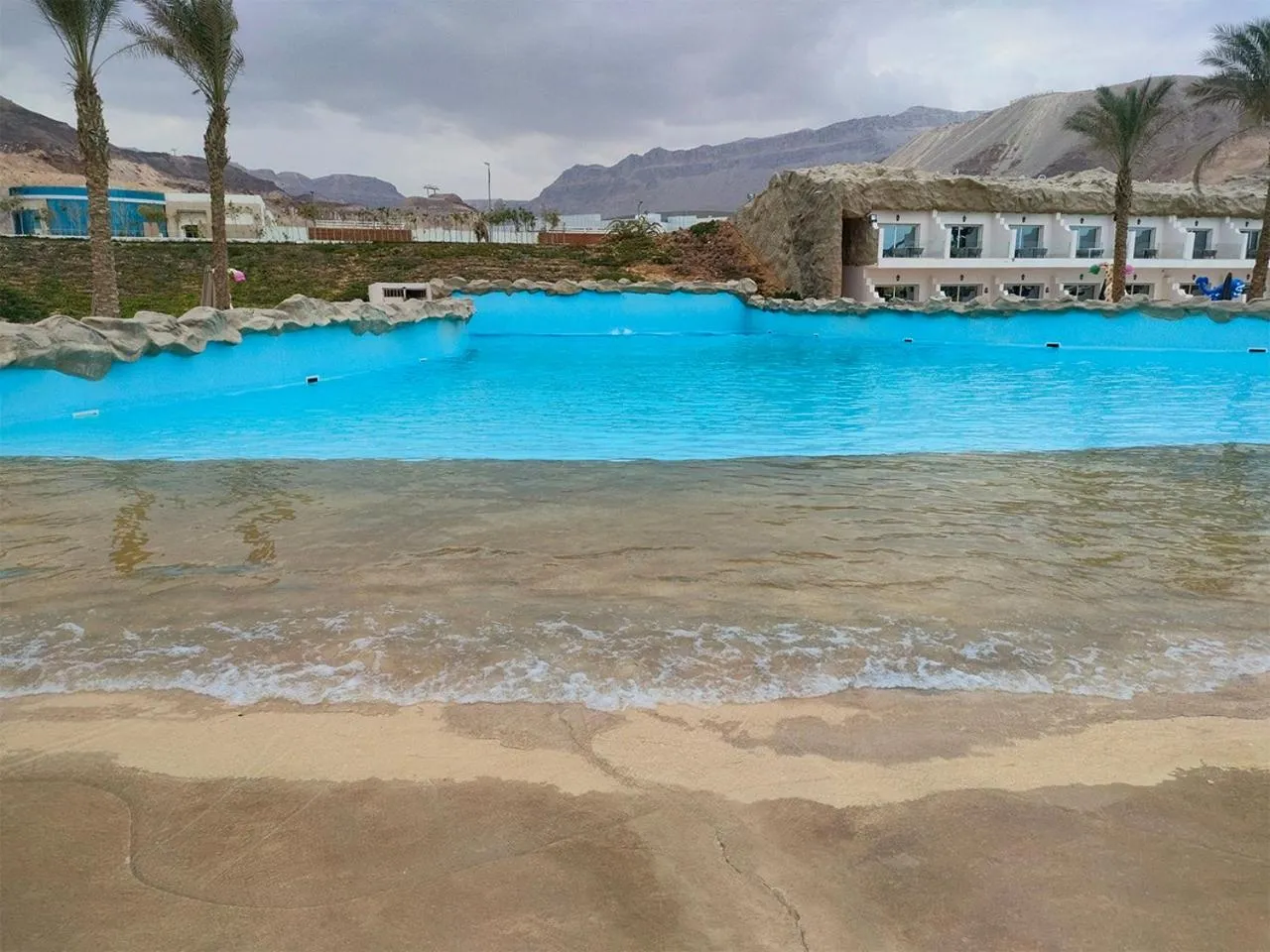Lake view in Eastern El-Galala Aquapark Ain Sokhna