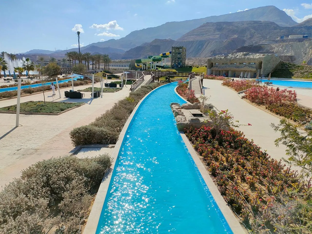 River view in Eastern El-Galala Aquapark Ain Sokhna