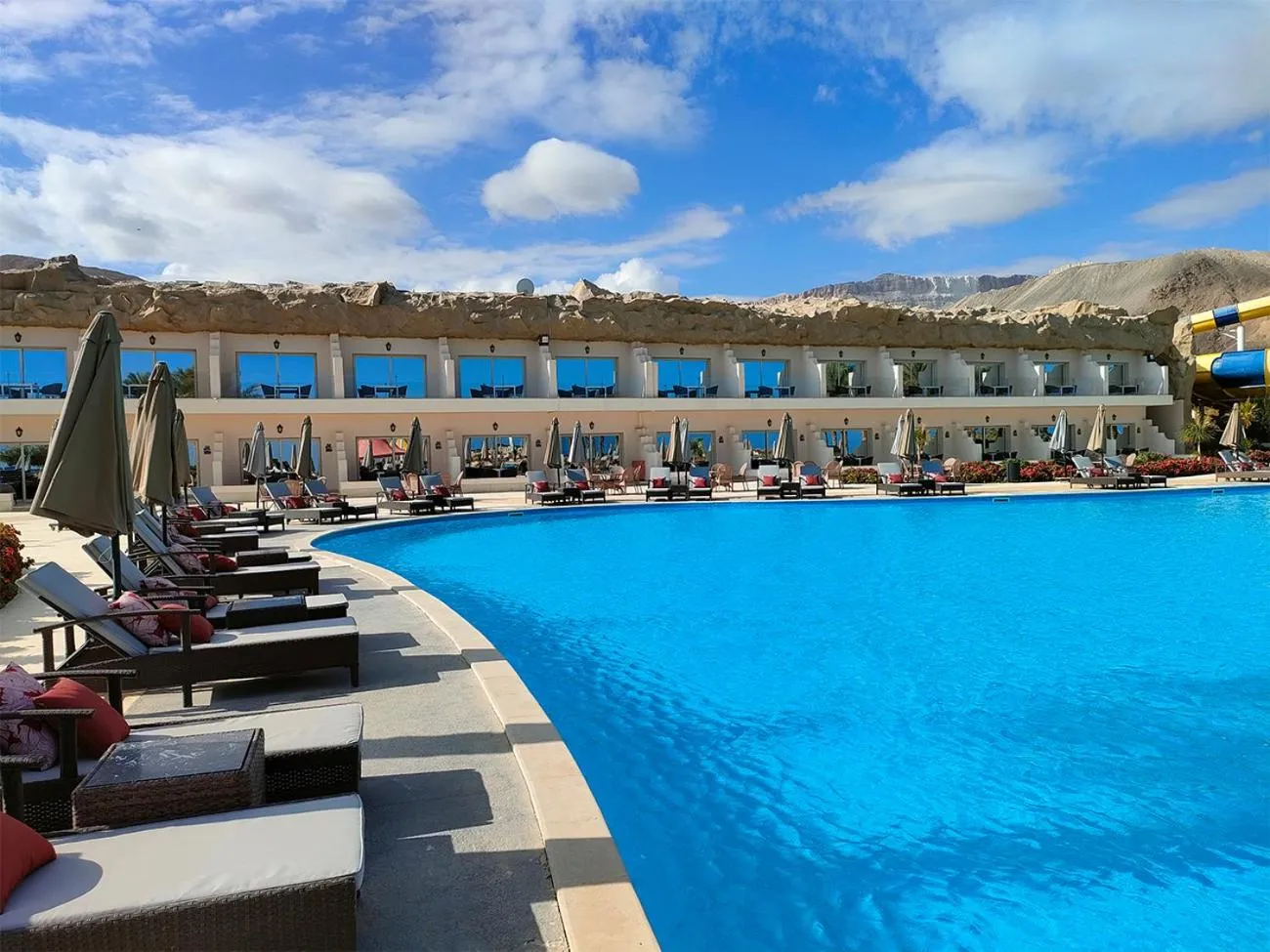 Pool view in Eastern El-Galala Aquapark Ain Sokhna