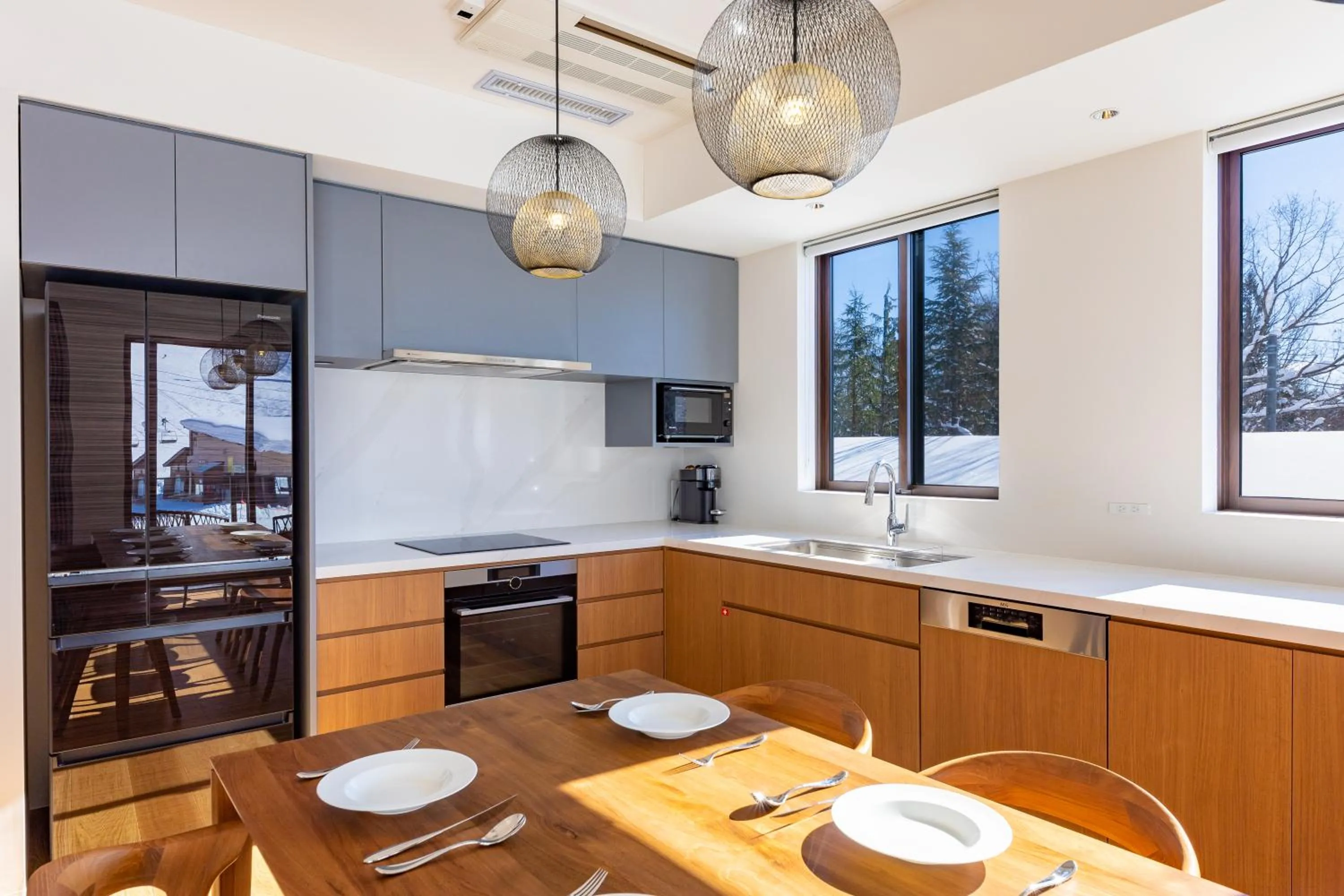 kitchen in ROKA by HHG