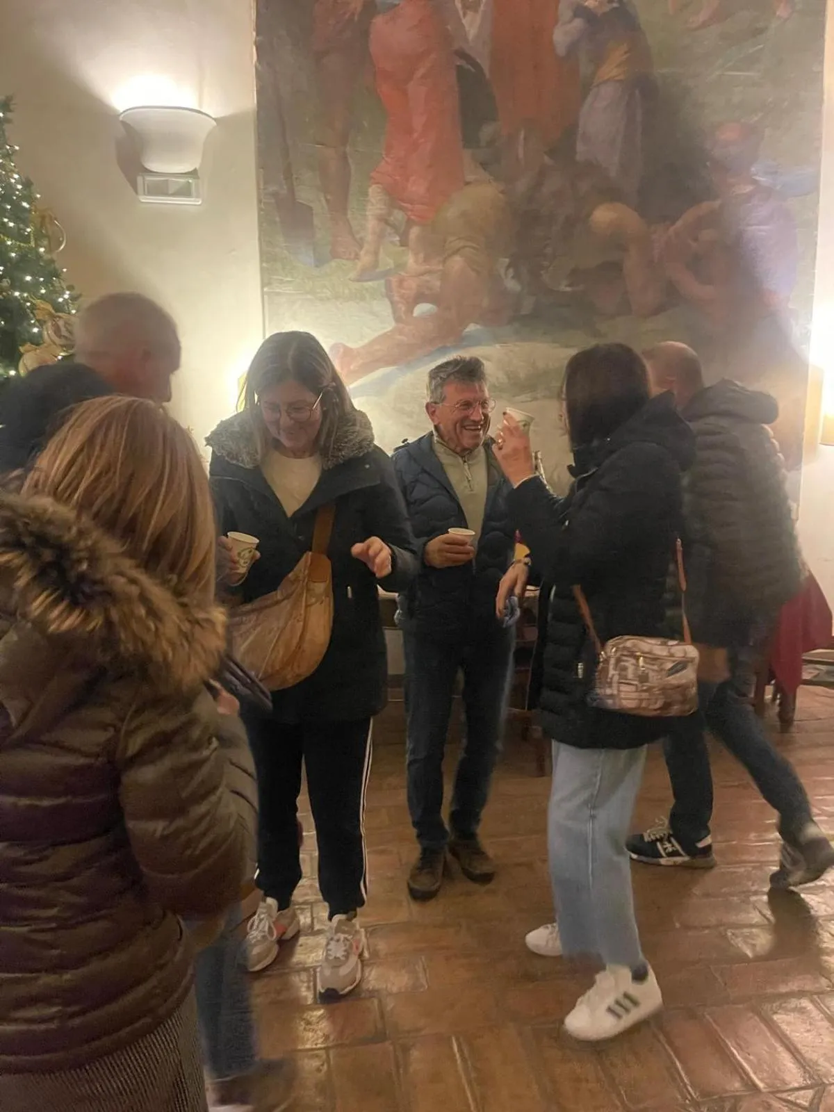 Lobby or reception in Domus Sessoriana