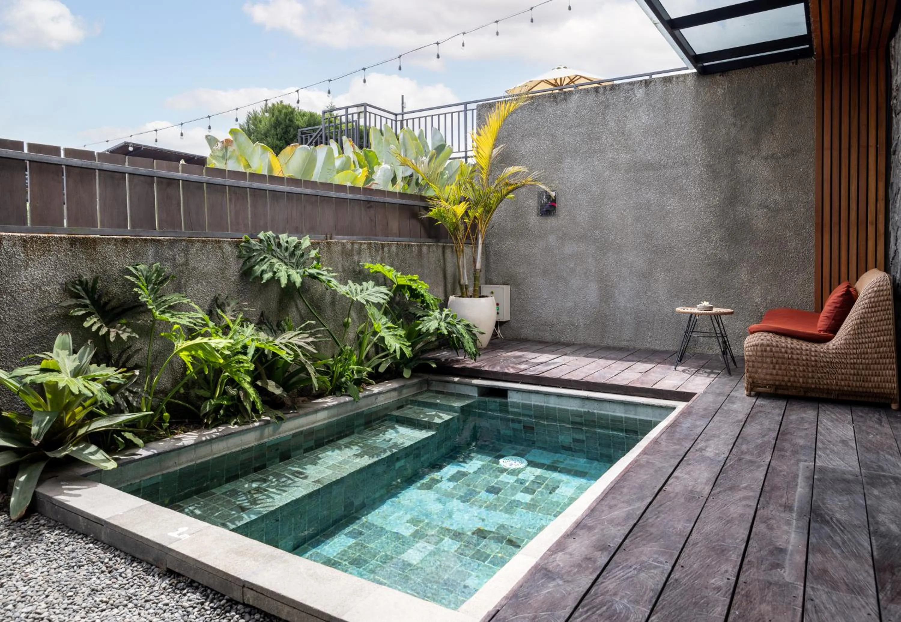 Swimming pool in Pramana Zahill Kintamani