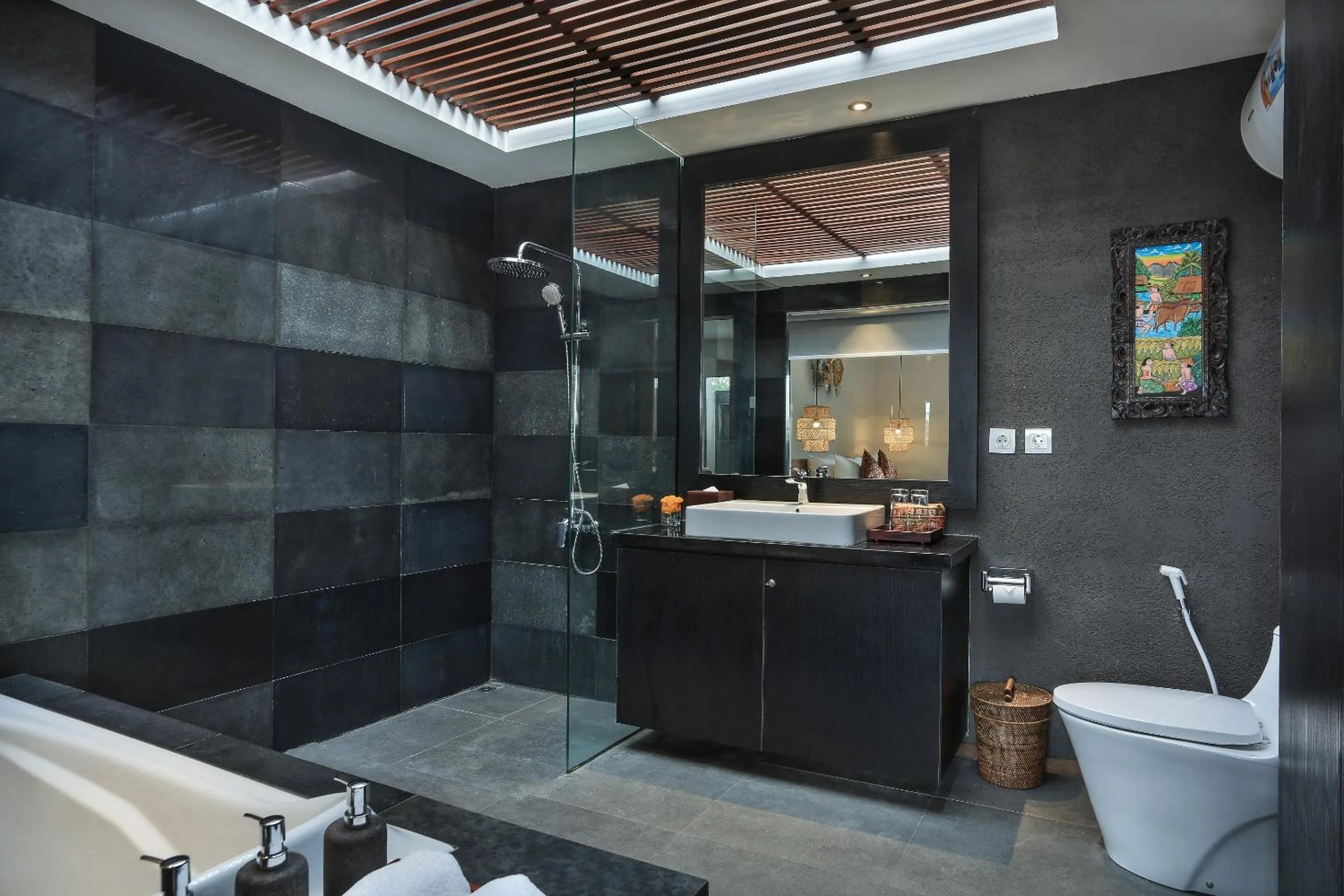 Bathroom in Pramana Zahill Kintamani