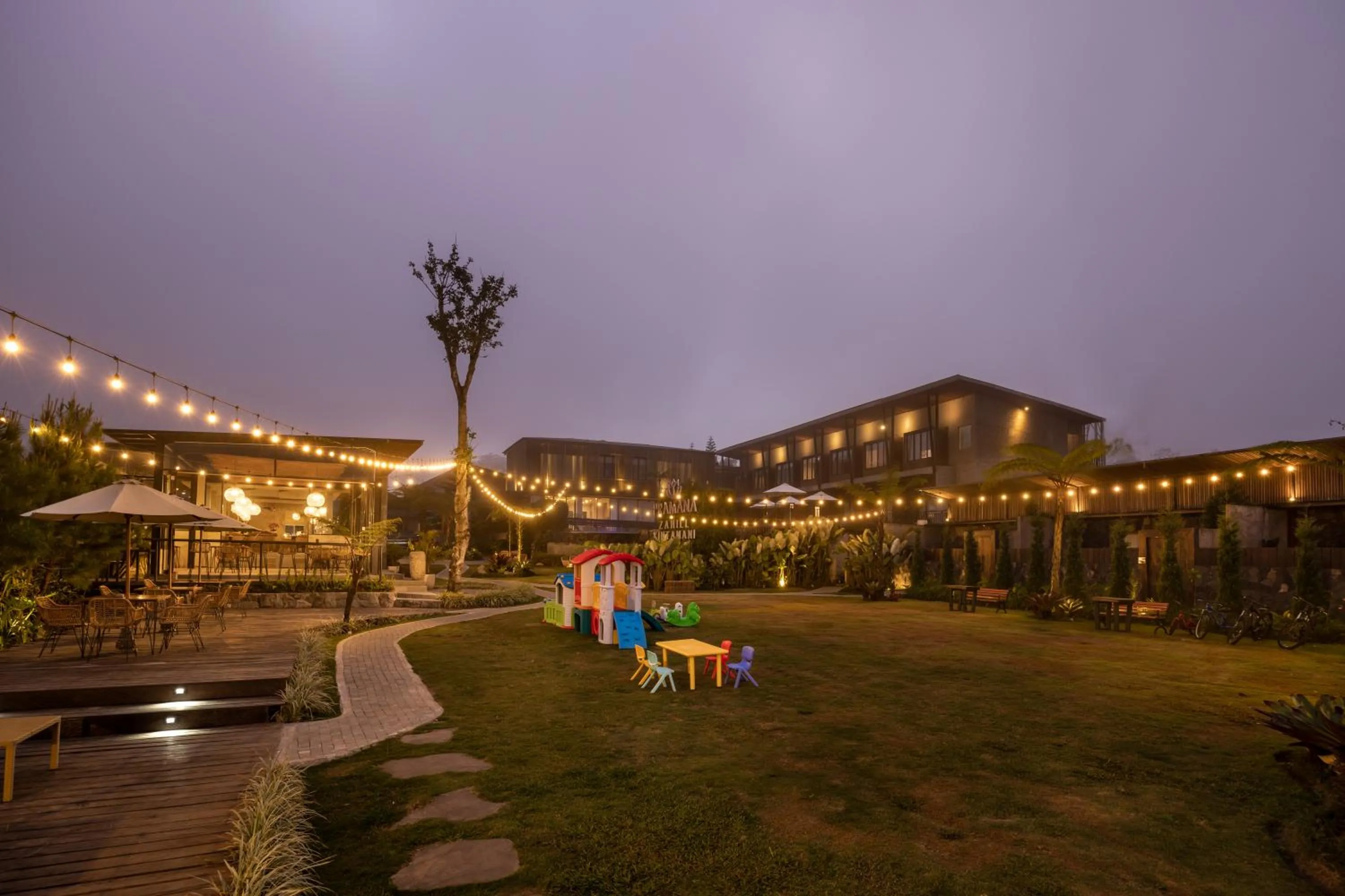 Garden in Pramana Zahill Kintamani