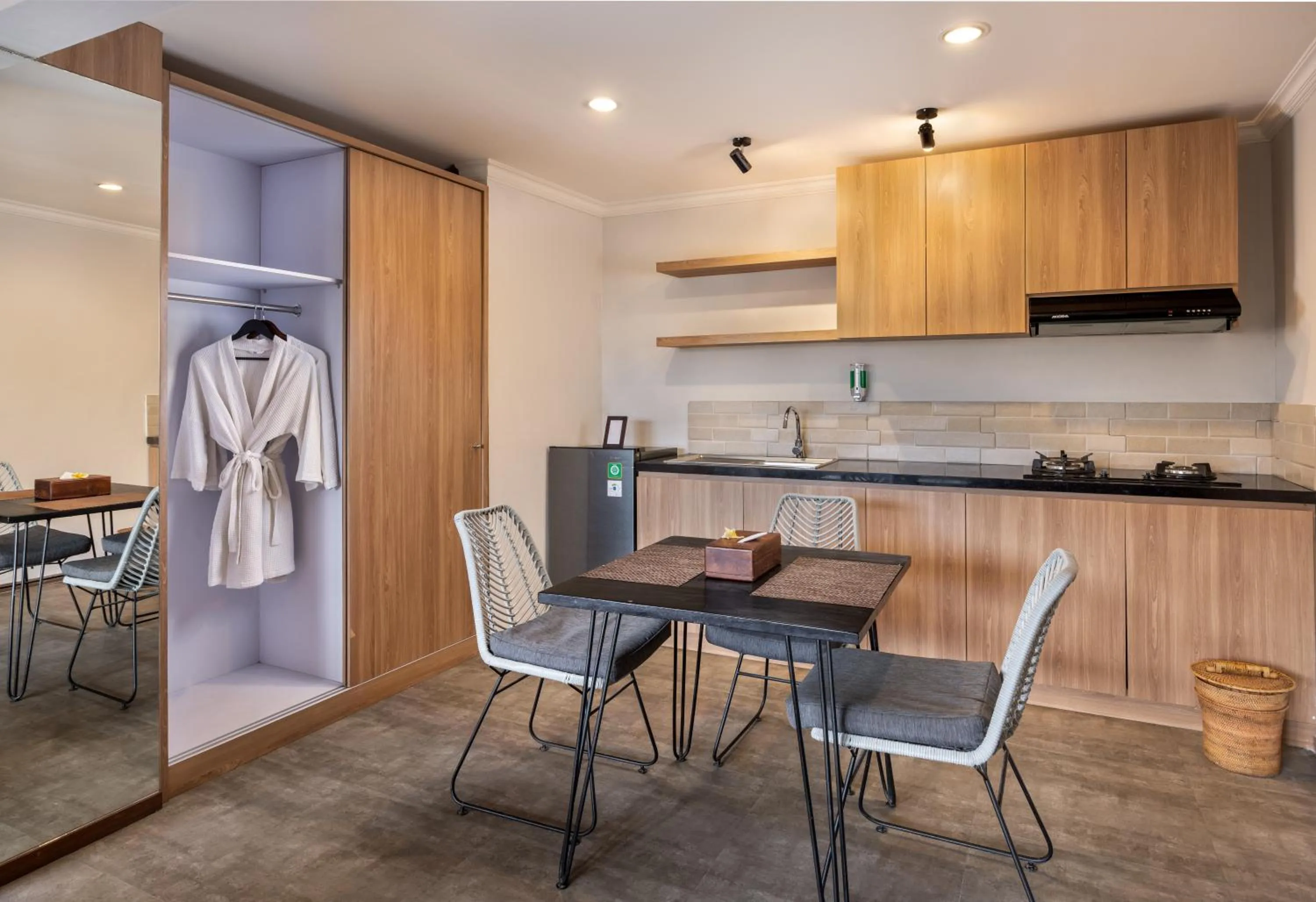 Dining area in Pramana Zahill Kintamani