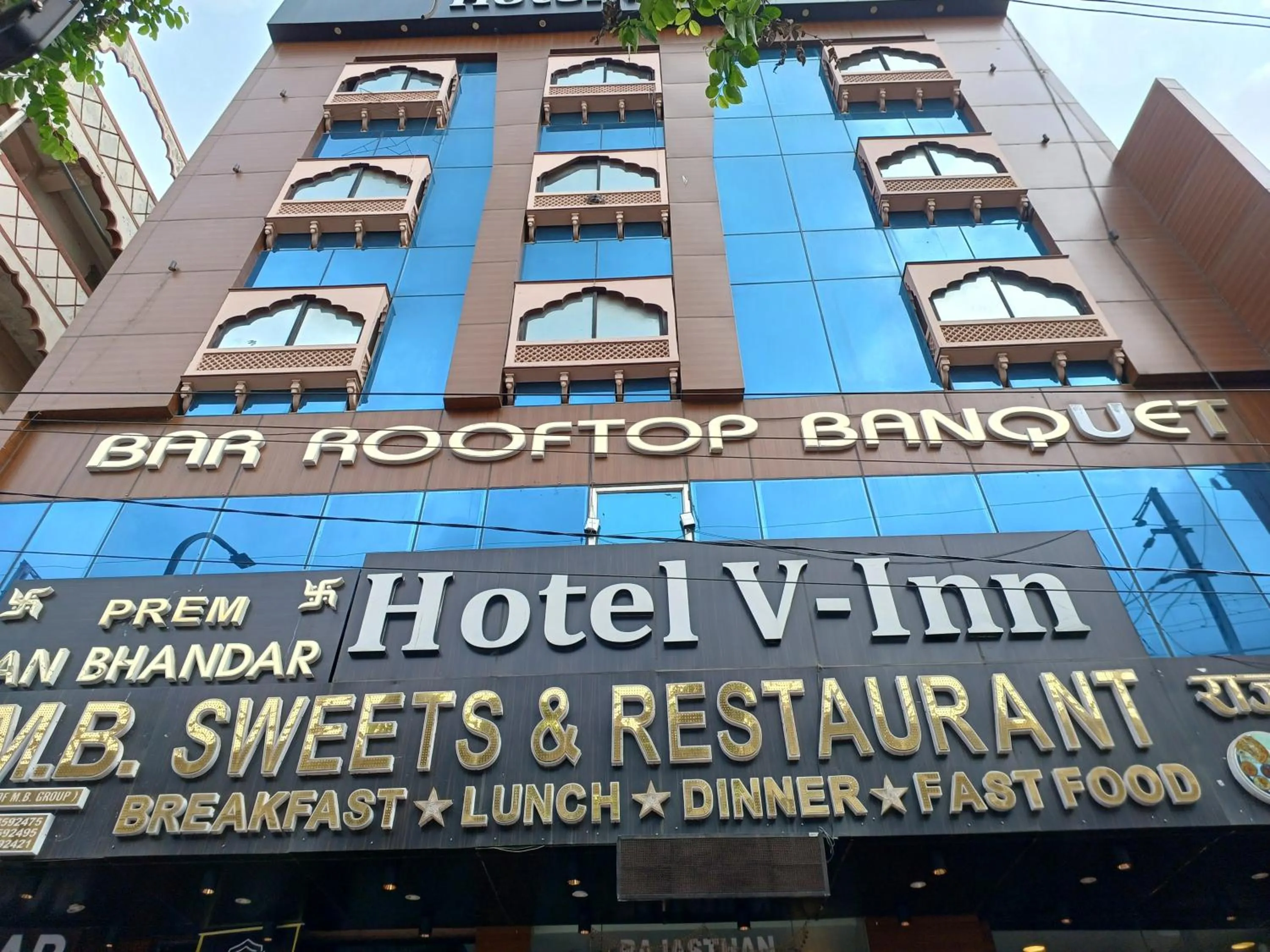 Property building in Hotel V inn Sindhi Camp