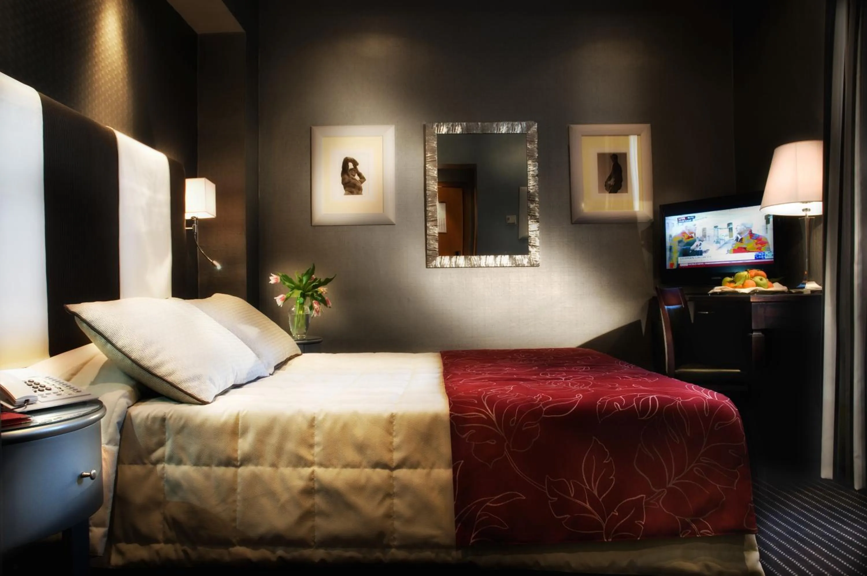 Bed in Hotel Morgana