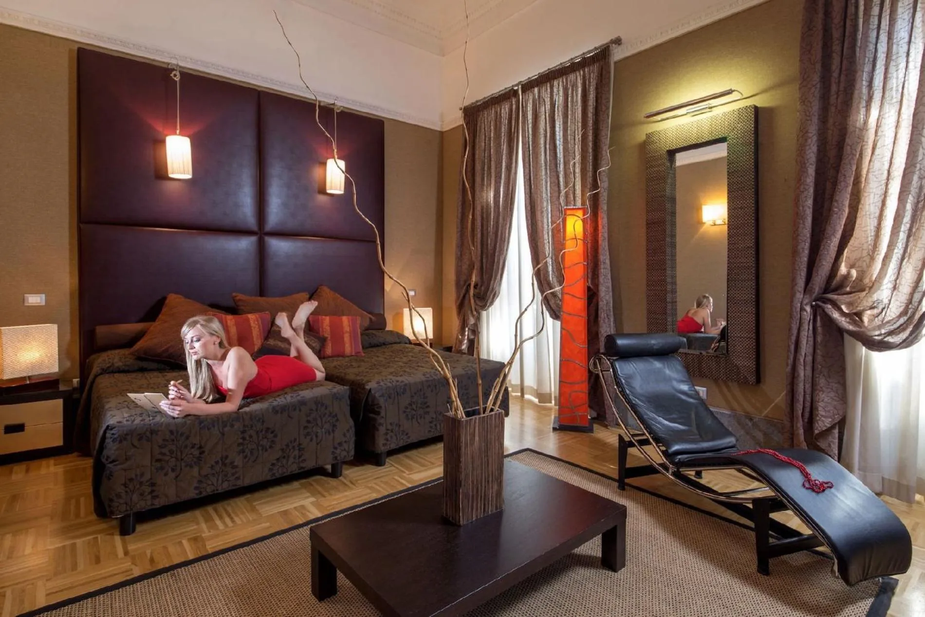 Photo of the whole room in Hotel Morgana