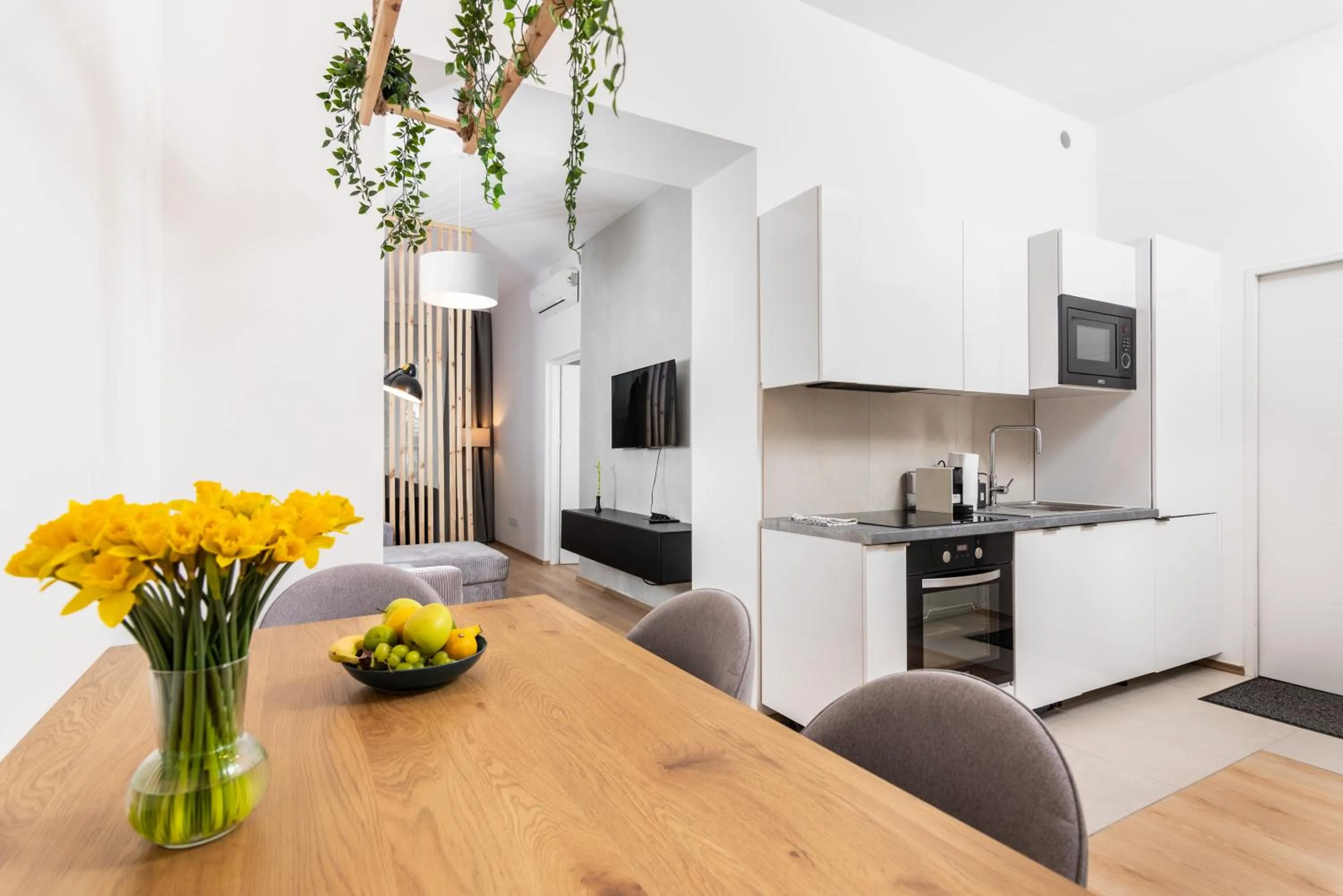 TV and multimedia in Modern Centrally Located Apartments - by Upstairs