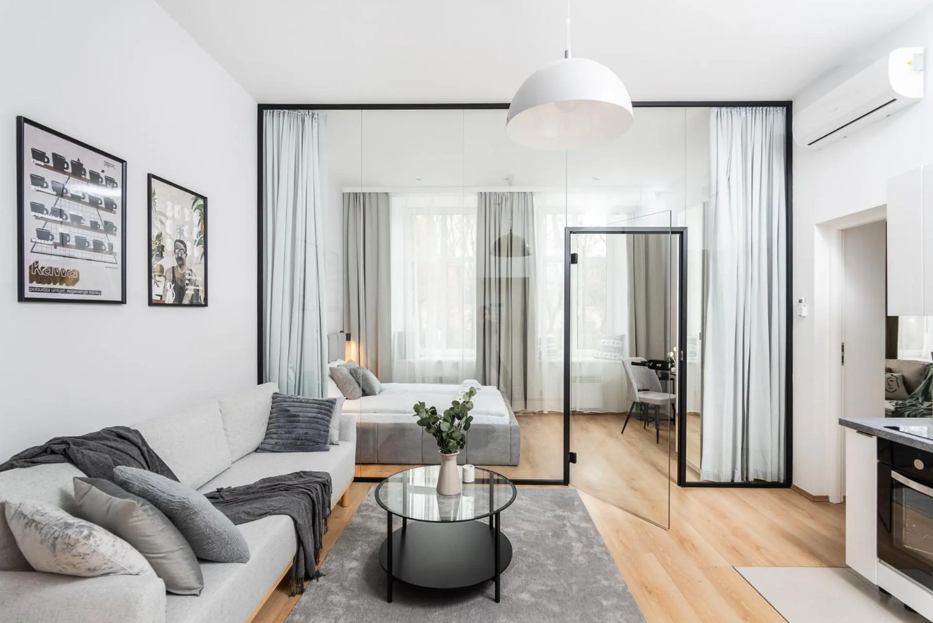 Bed in Modern Centrally Located Apartments - by Upstairs