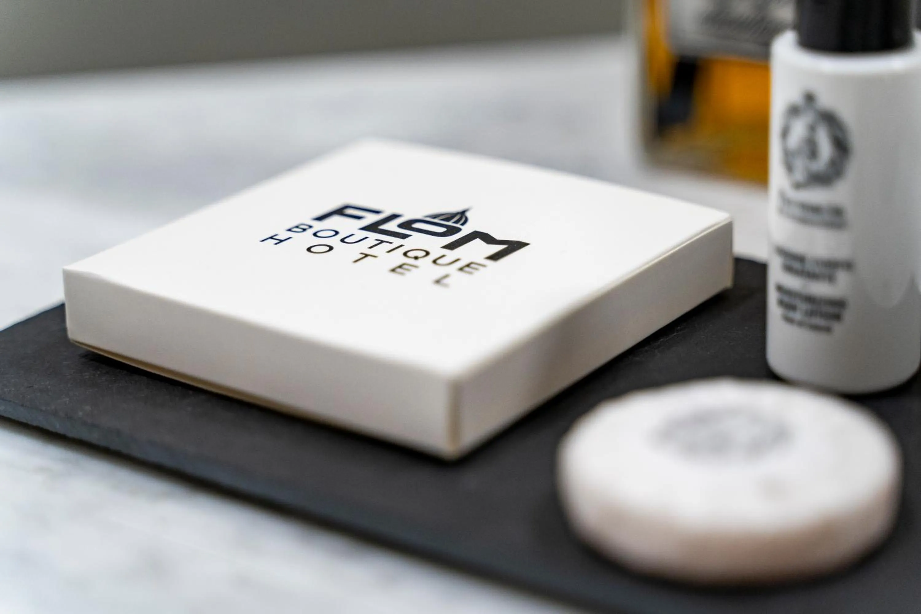 Decorative detail in Flom Boutique Hotel