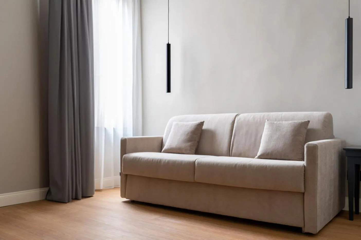 Seating area in Flom Boutique Hotel