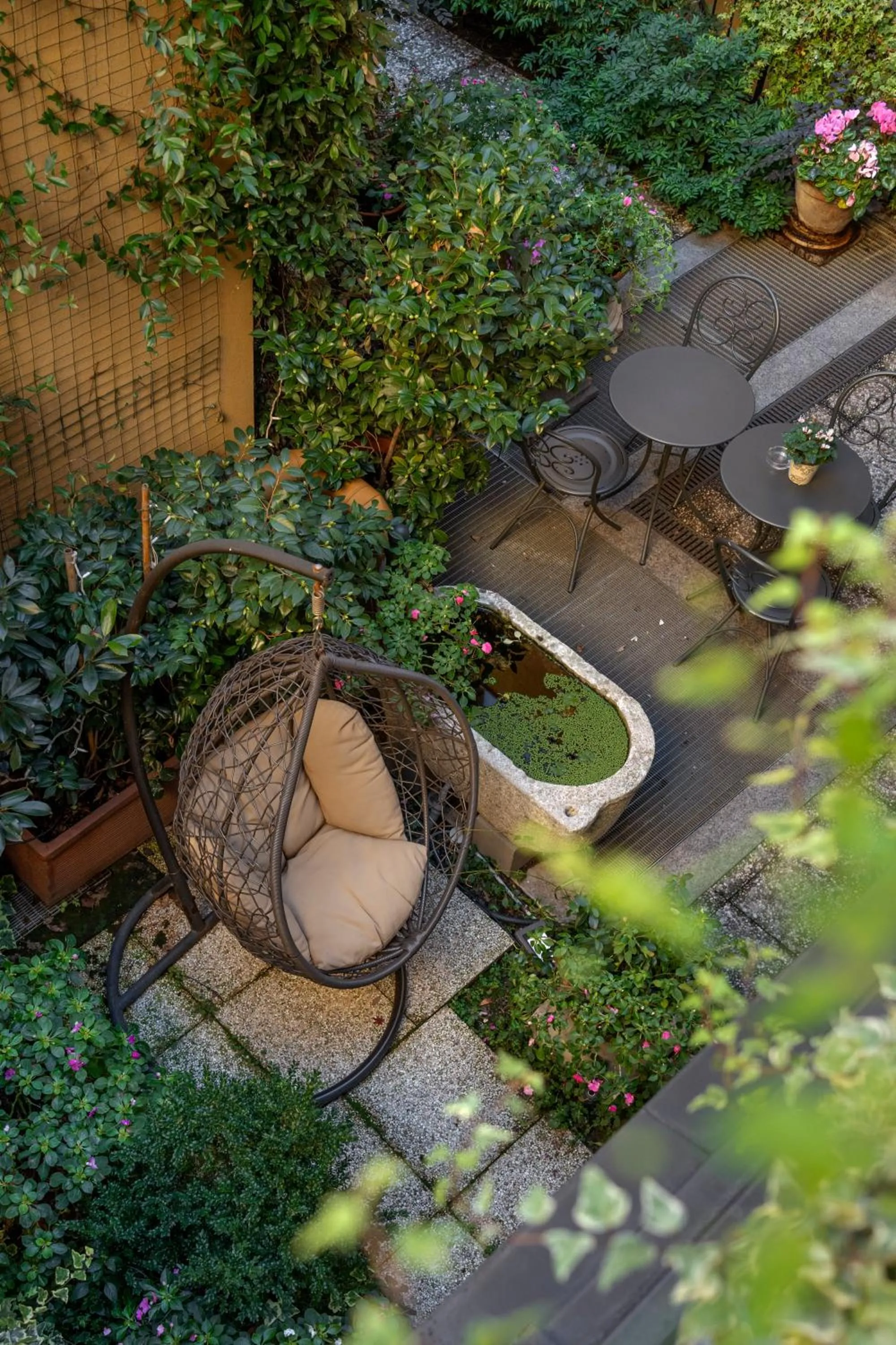 Garden in Hotel Sanpi Milano