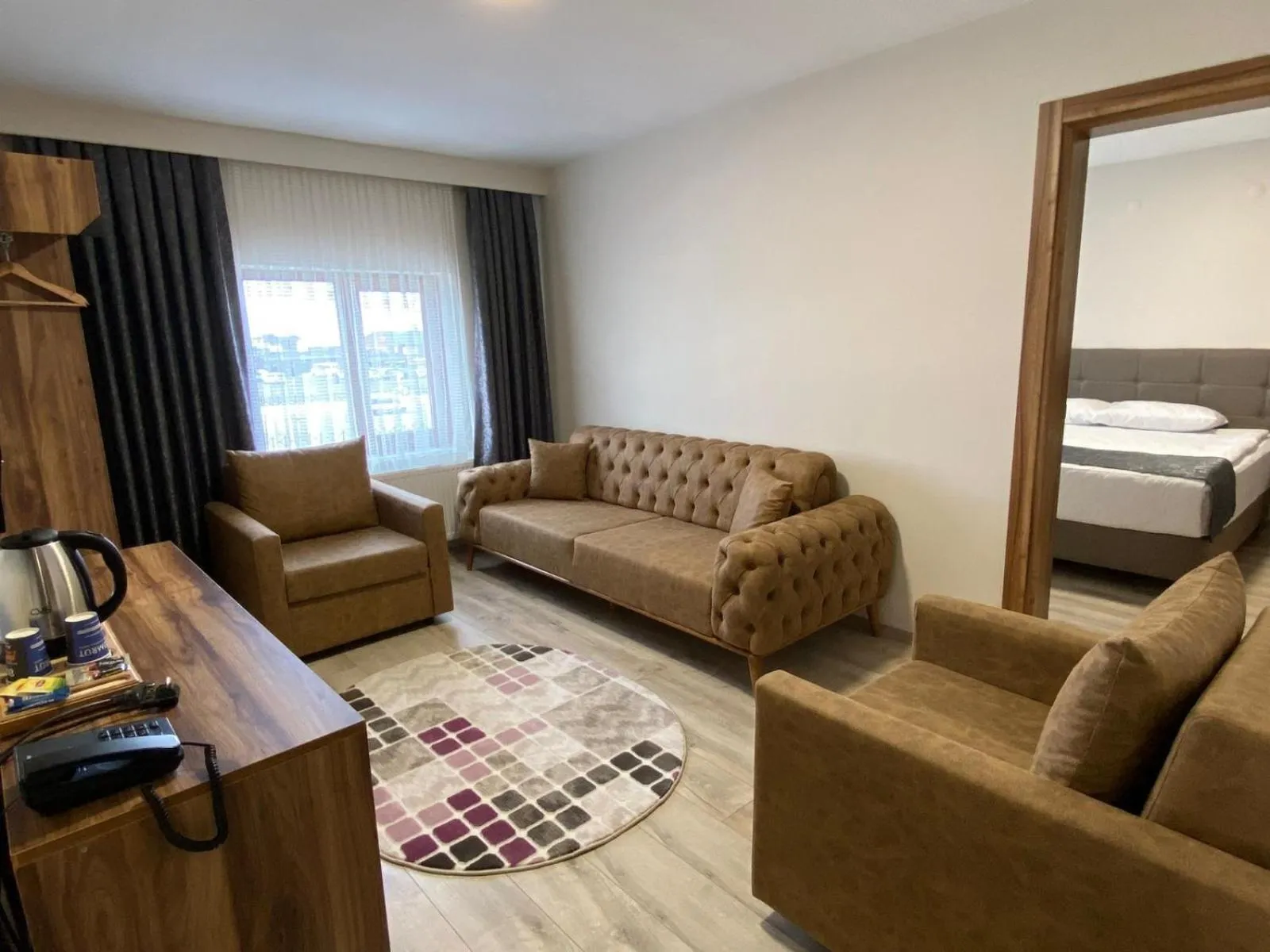 Seating area in Zümrüt Palas Otel