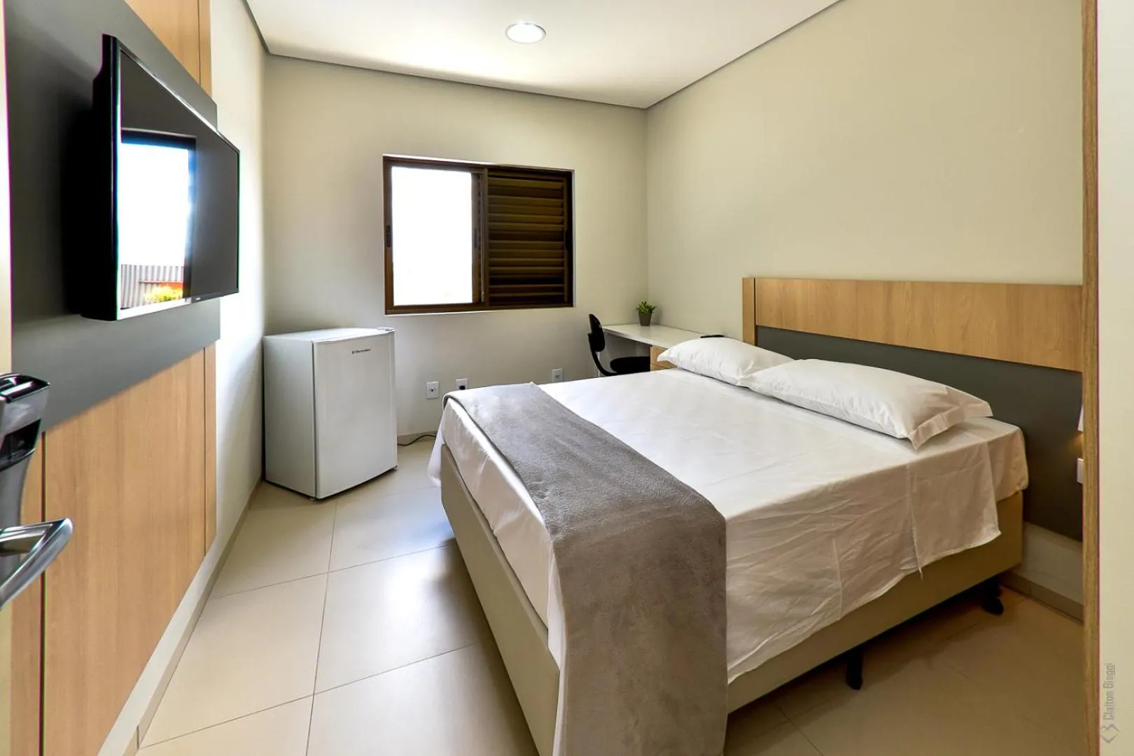 Bed in Hotel Plaza Garden