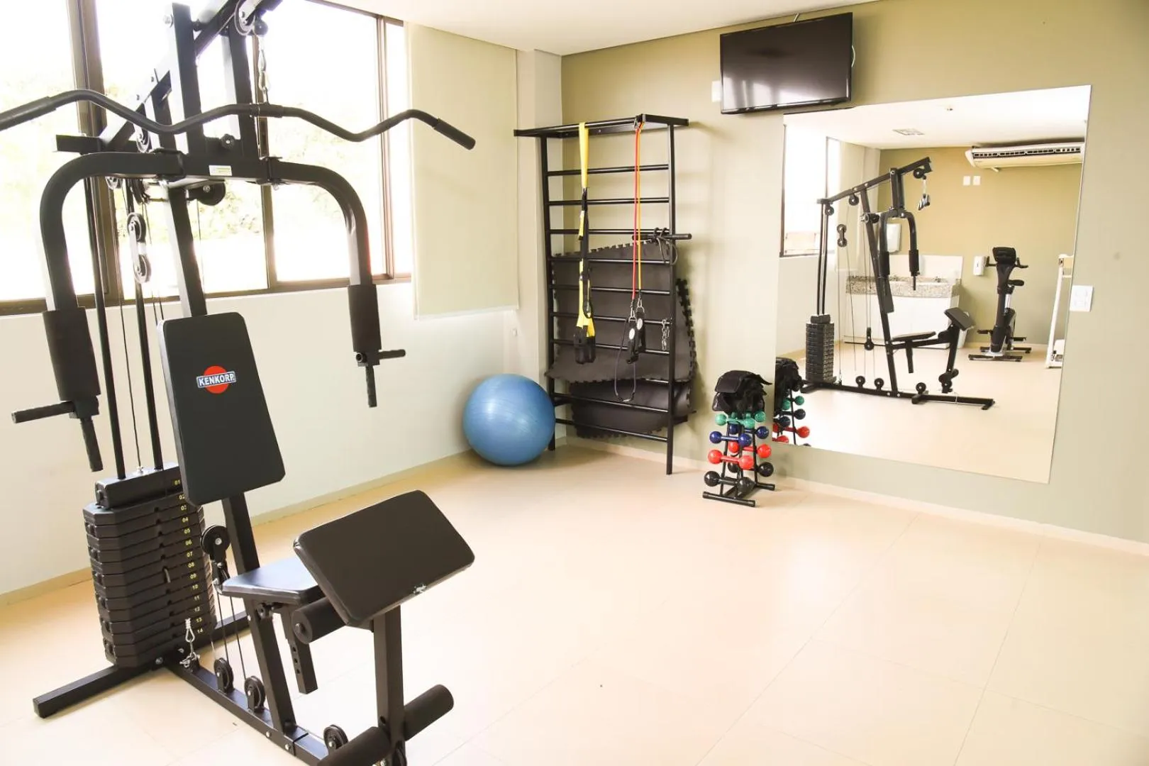 Fitness centre/facilities in Hotel Plaza Garden