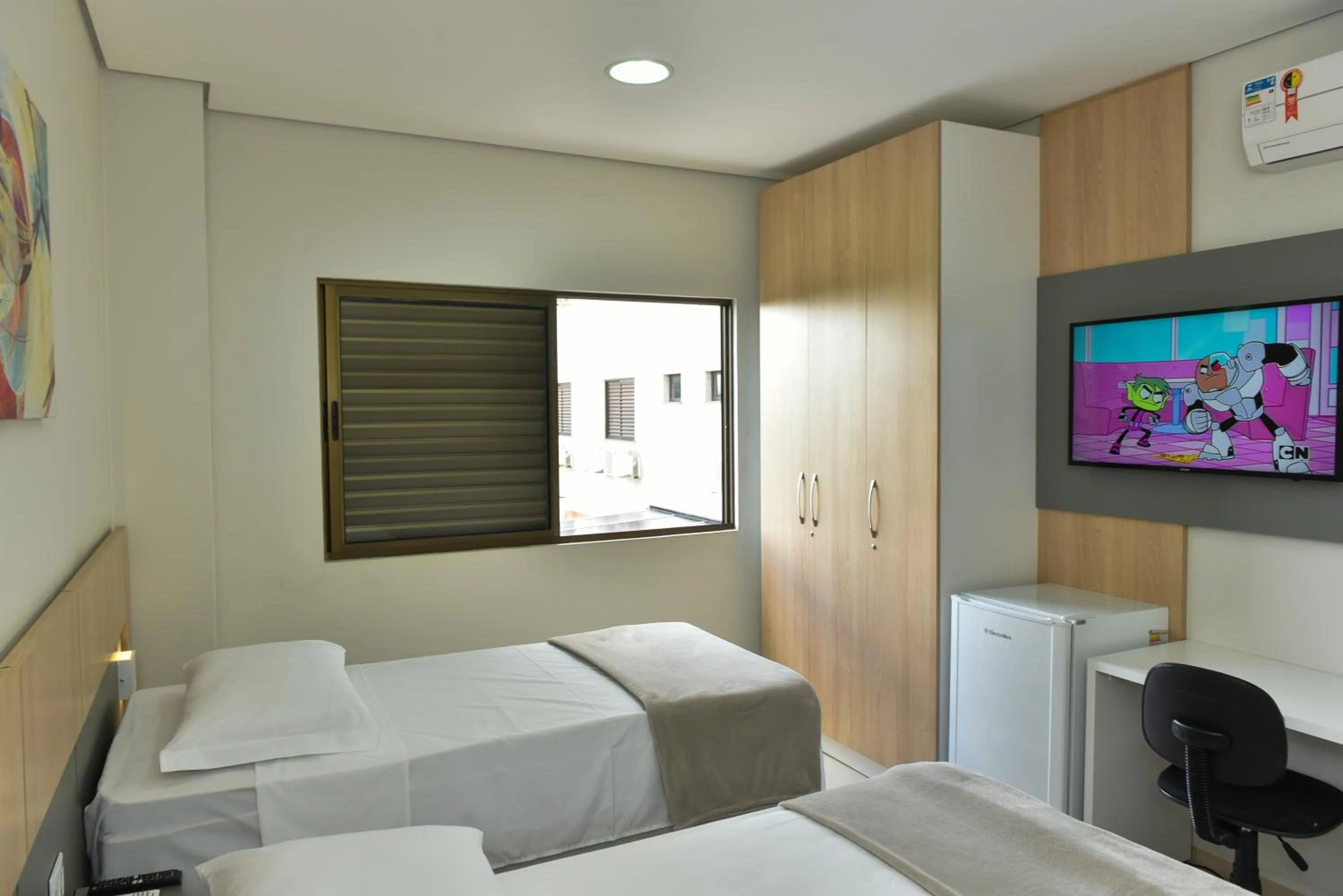 Bedroom, Bed in Hotel Plaza Garden