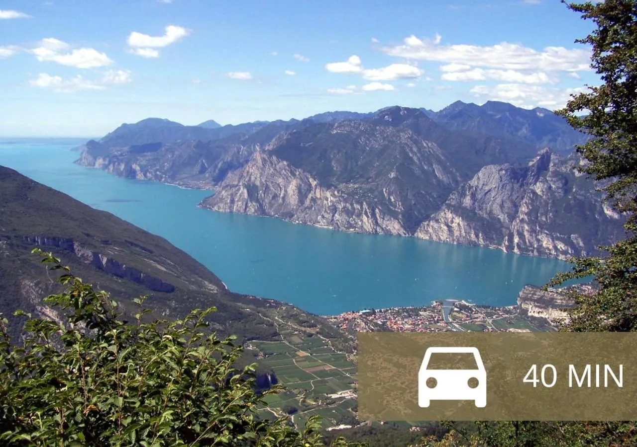 Natural landscape in Hotel Catullo