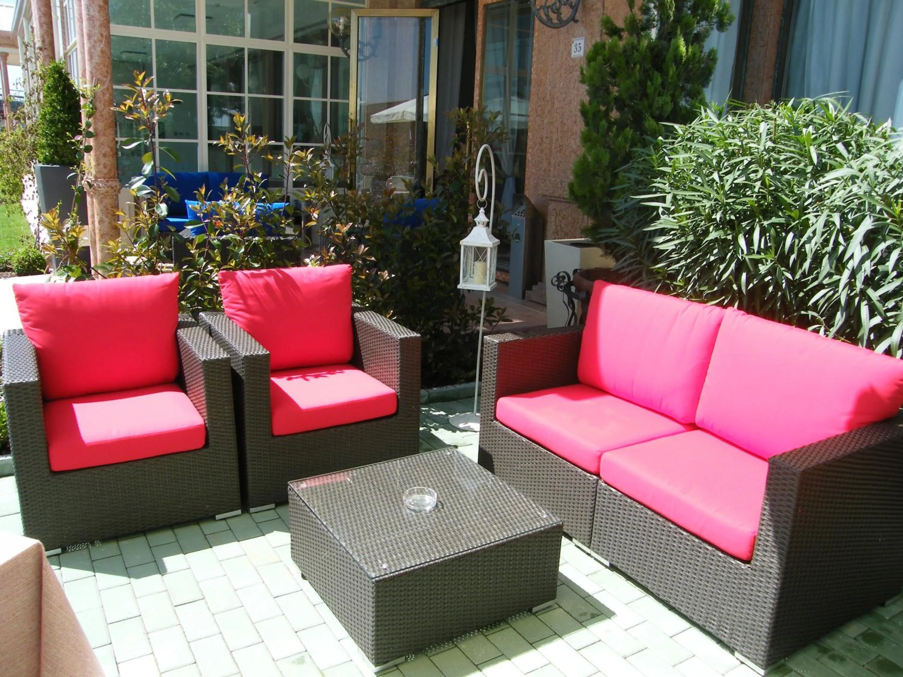 Balcony/Terrace in Hotel Catullo