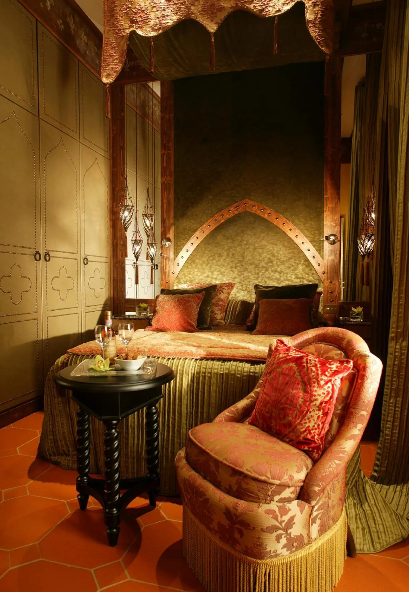 Bedroom in Hotel Bernini Palace