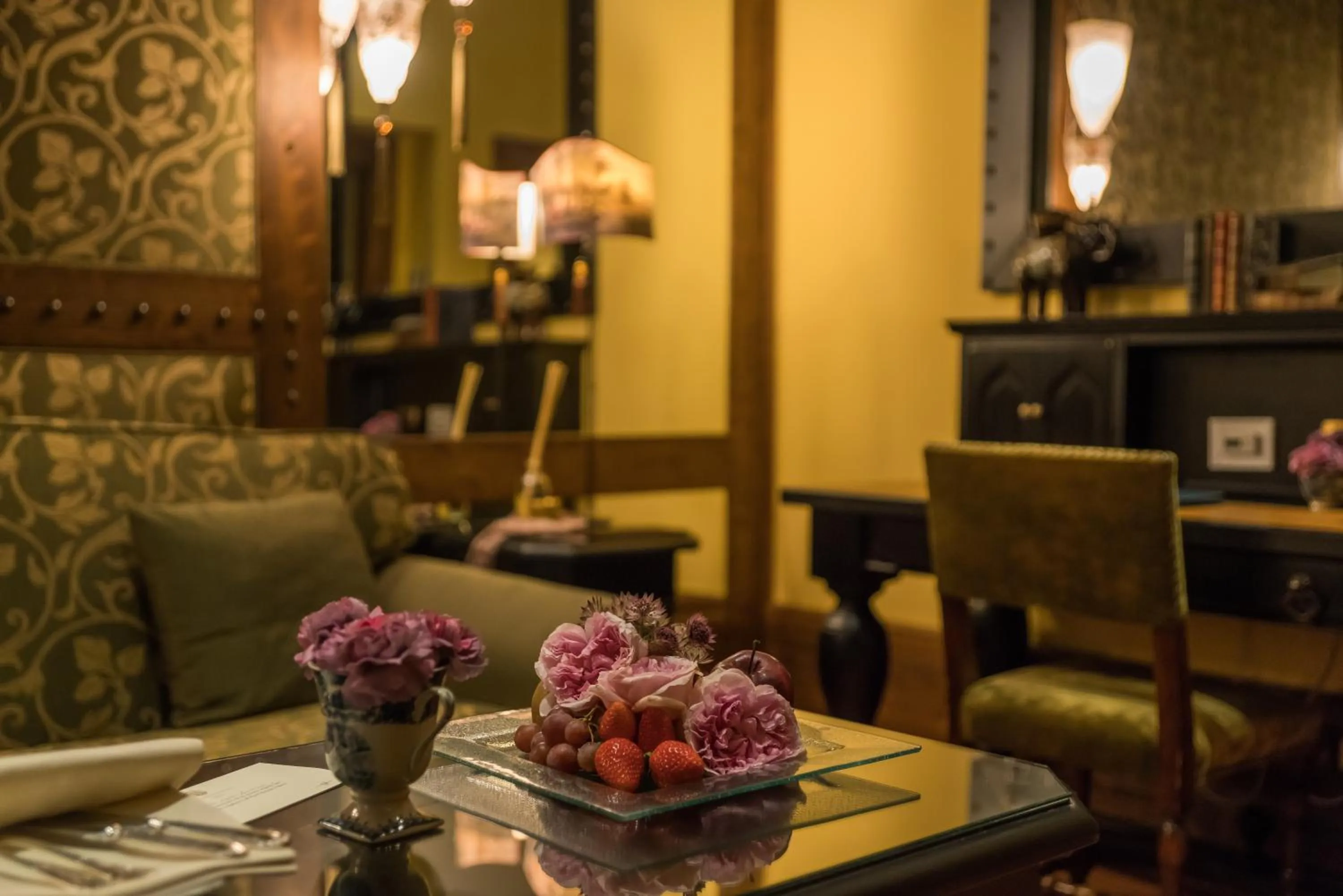 Living room in Hotel Bernini Palace